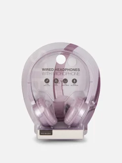 Casques Audio|Primark Casque Audio Filaire Avec Micro Argent