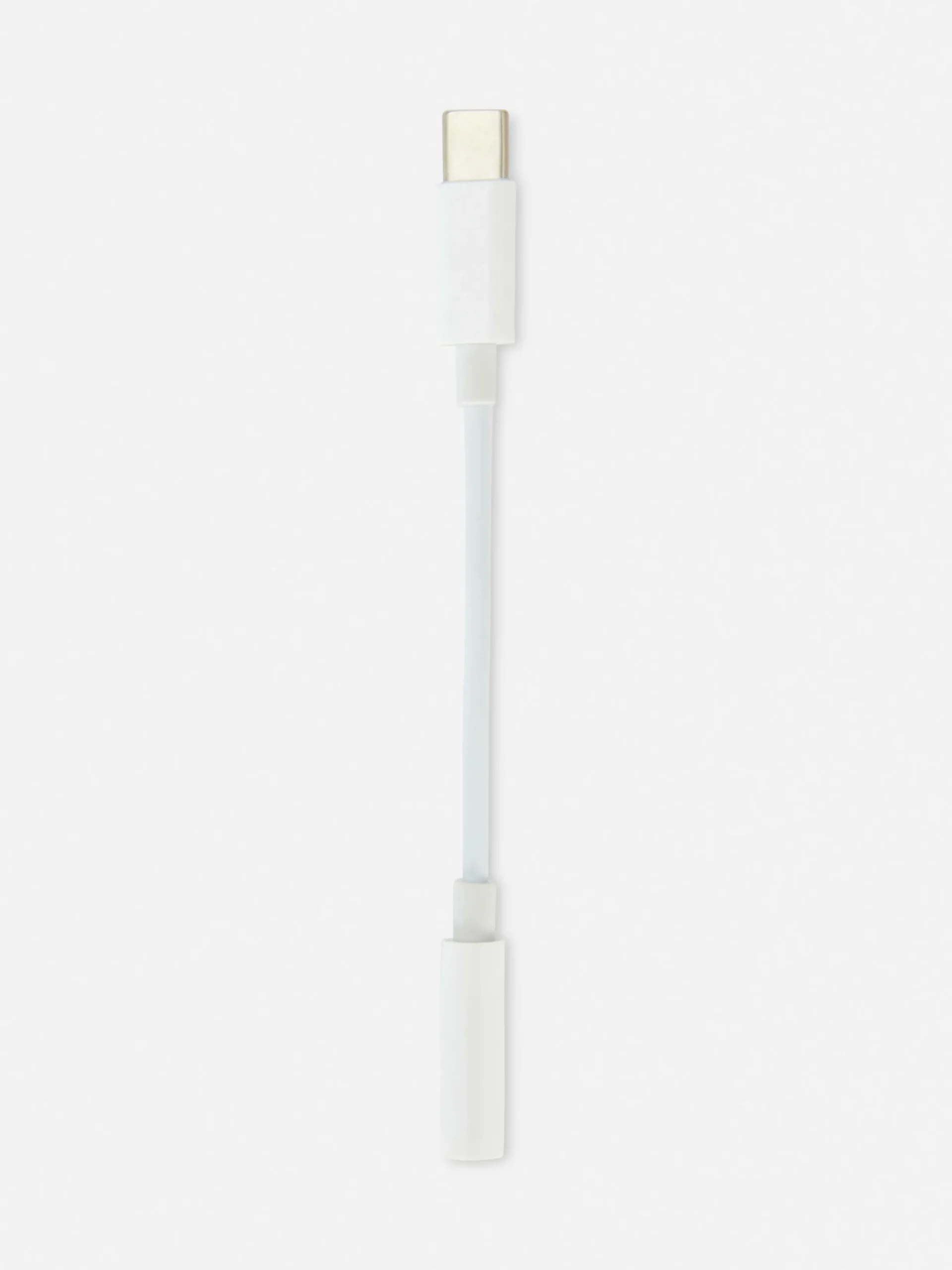 Chargeurs|Primark Câble Adaptateur Jack Audio USB-C Blanc