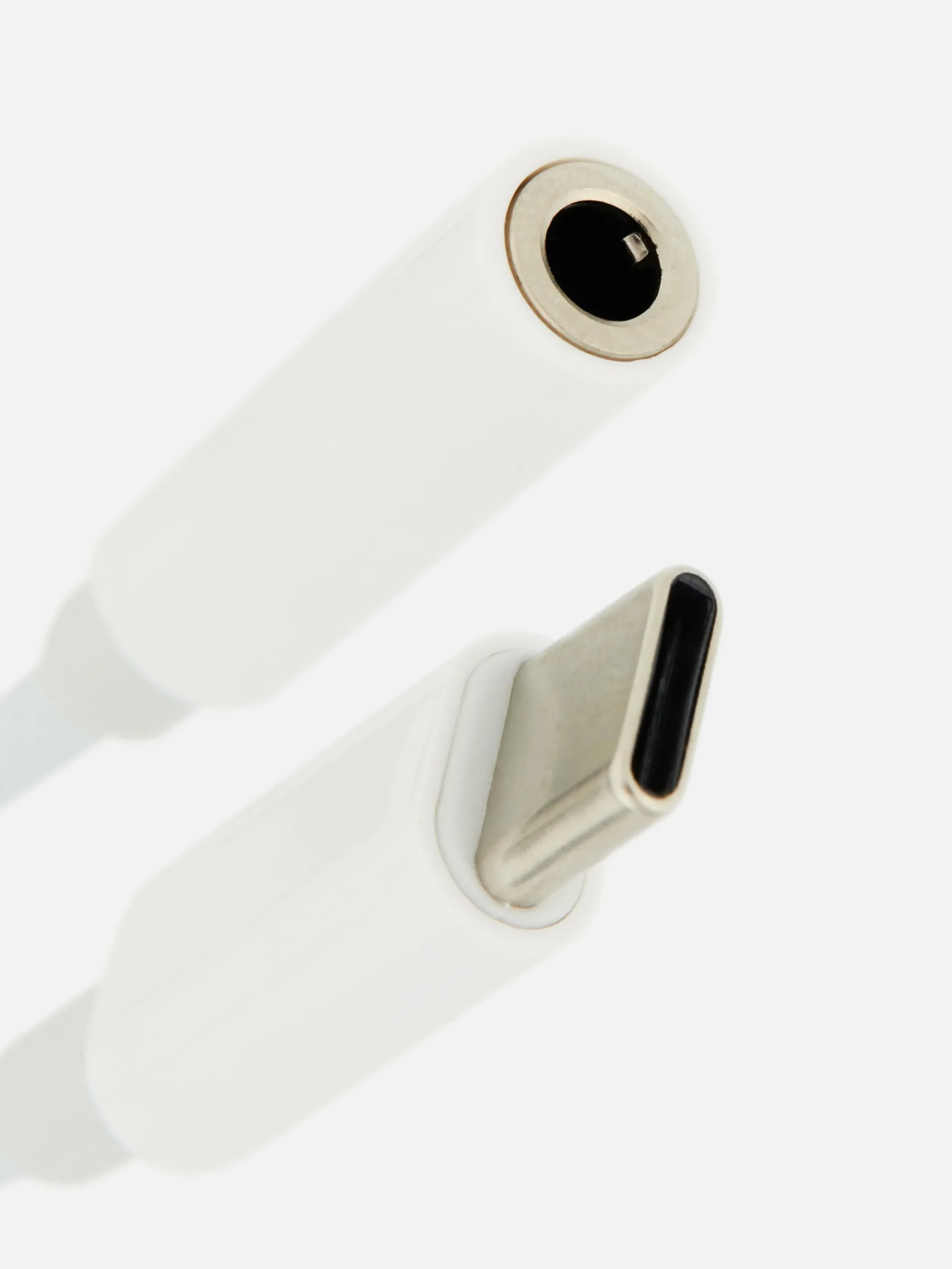 Chargeurs|Primark Câble Adaptateur Jack Audio USB-C Blanc