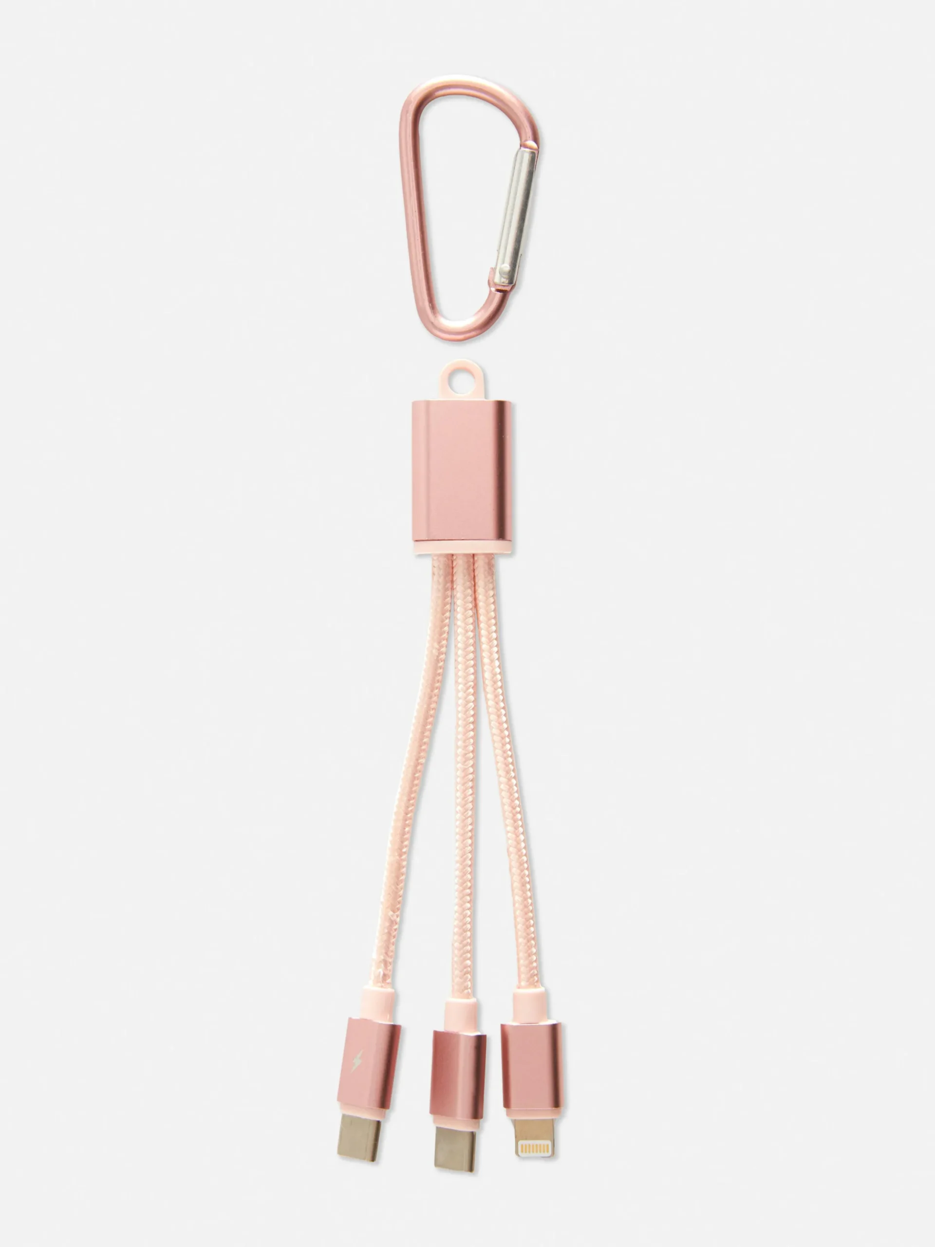 Chargeurs|Primark Câble De Chargeur 2-en-1 Rose