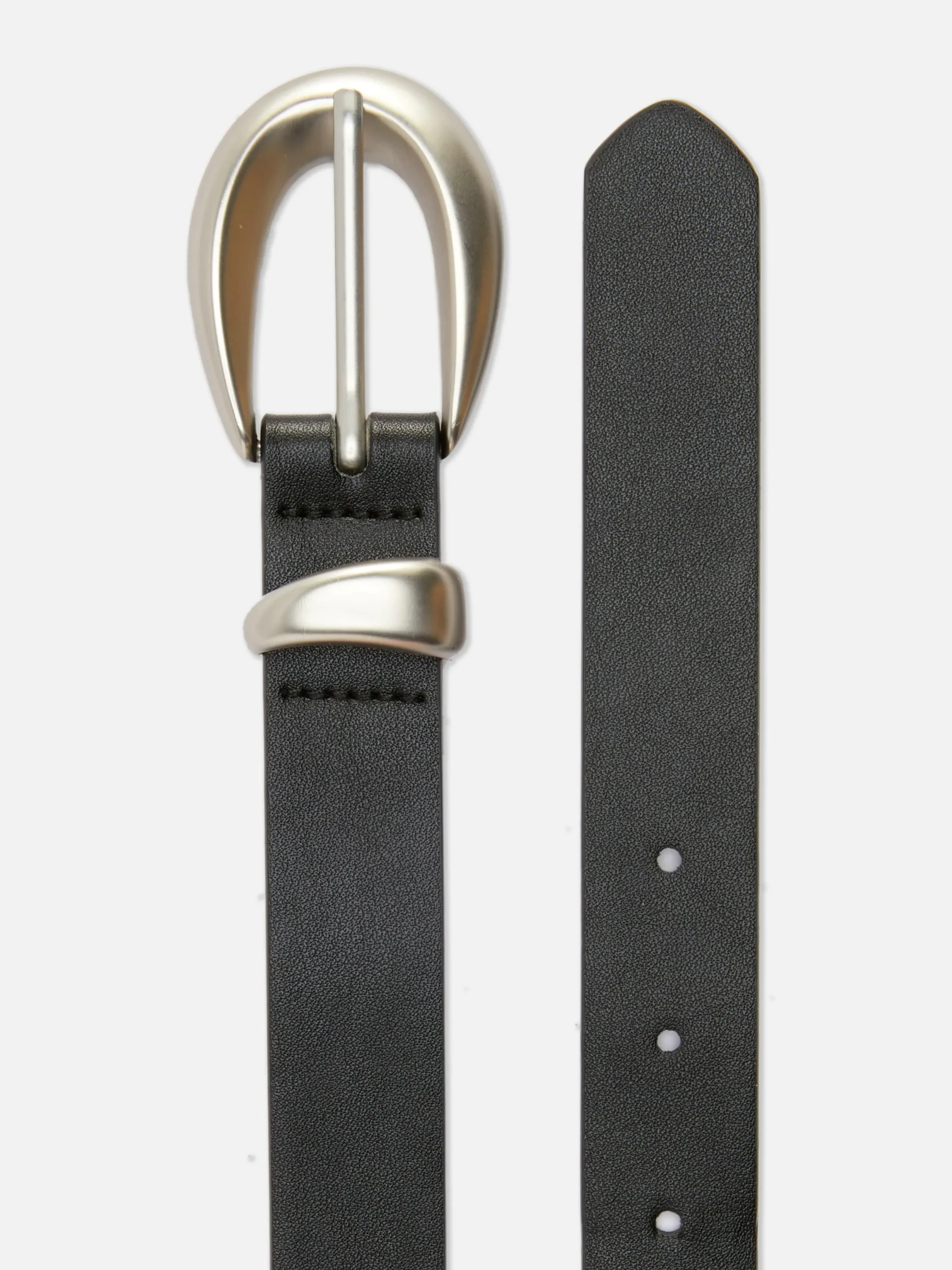 Ceintures|Denim|Primark Ceinture à Boucle Asymétrique Noir