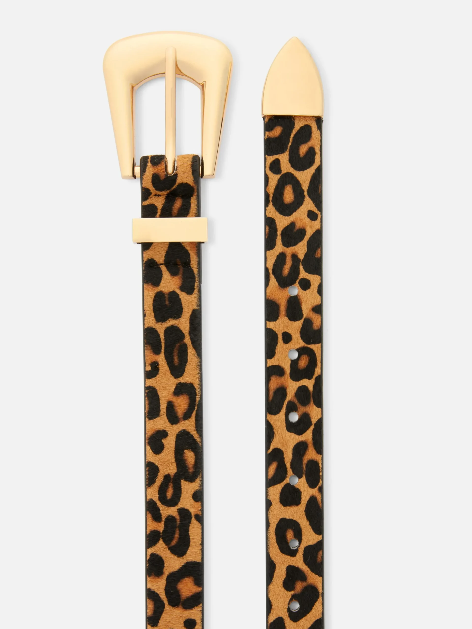 Ceintures|Primark Ceinture Texturée à Motif Léopard Multicolore