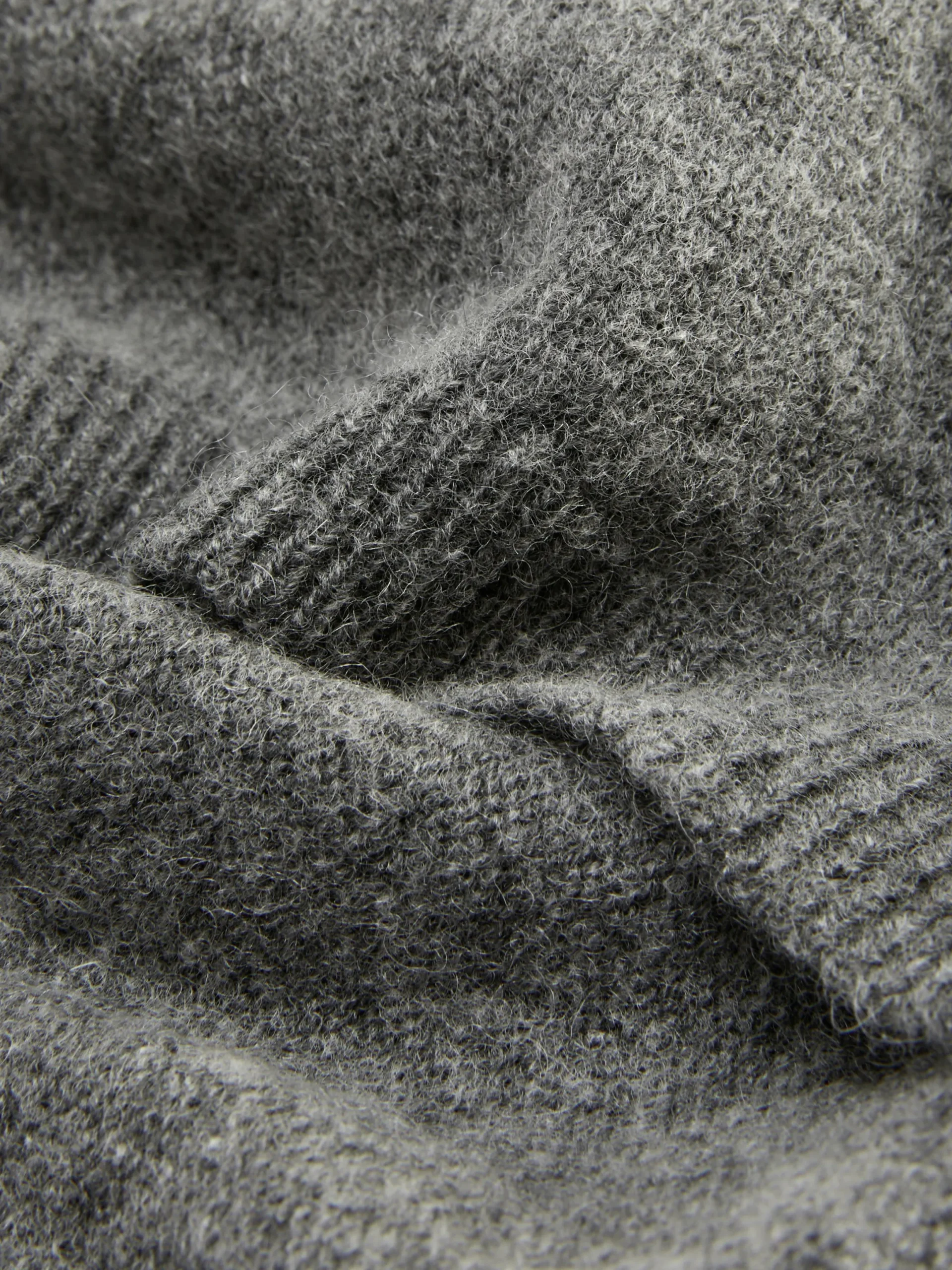 Chapeaux, Gants Et Écharpes|Primark Écharpe Style Couverture En Maille Fine The Edit Anthracite