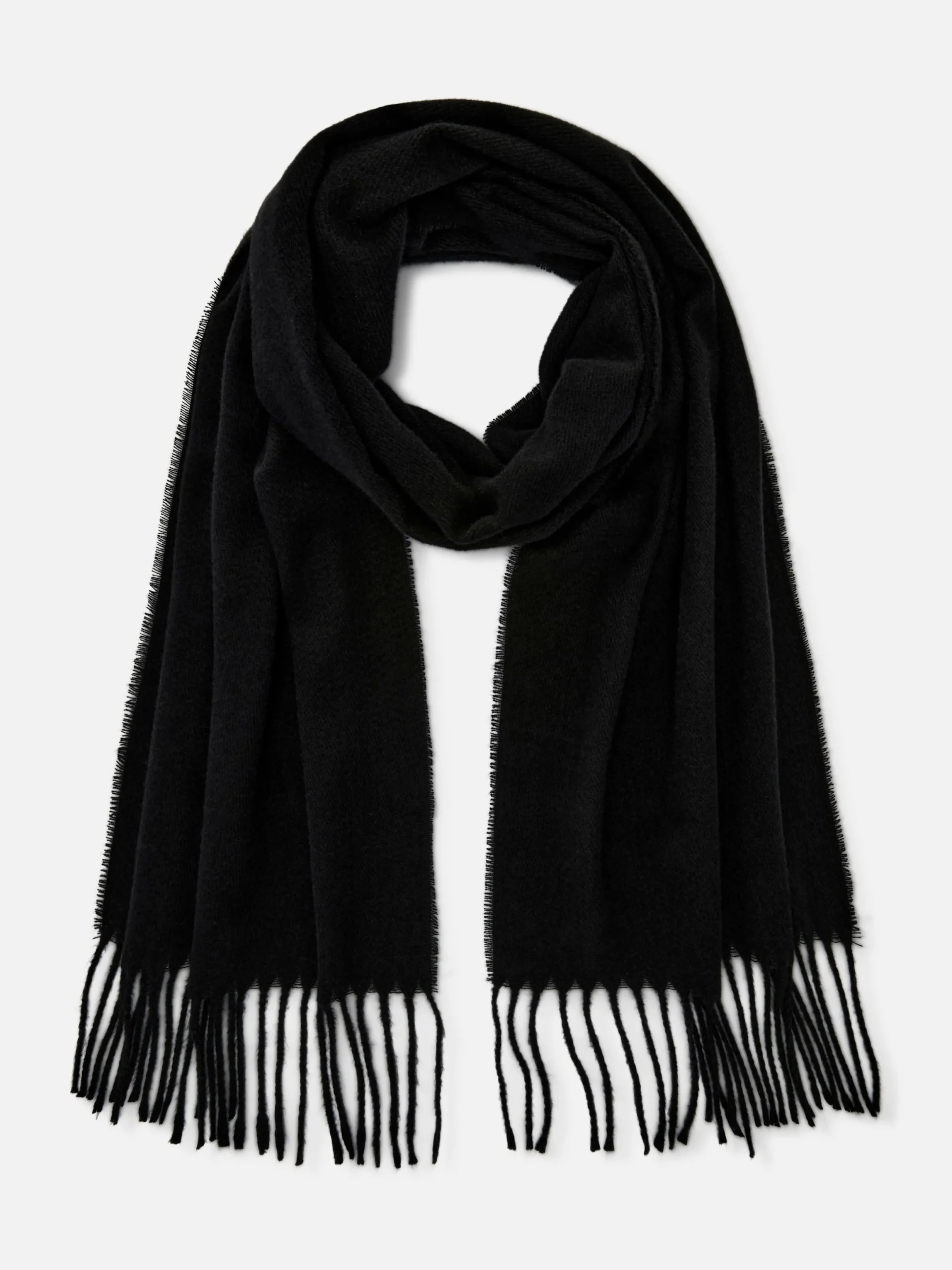 Chapeaux, Gants Et Écharpes|Primark Écharpe Tissée à Pampilles Noir