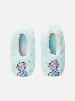 Chaussettes Et Collants|Primark Chaussons Disney La Reine Des Neiges Bleu