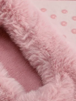 Chaussettes|Primark Chaussons Duveteux Rose