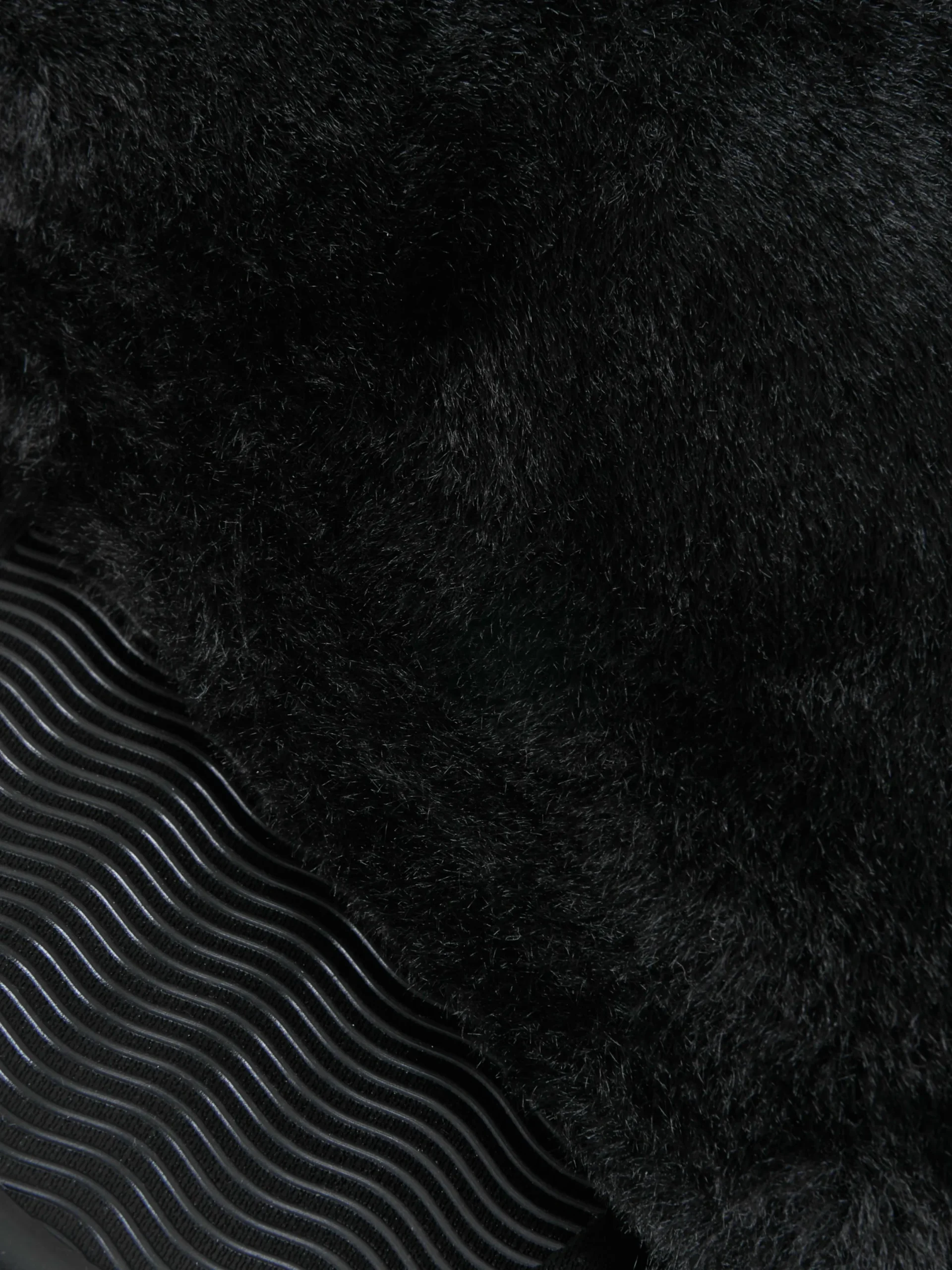Chaussons|Primark Chaussons En Fausse Fourrure Noir