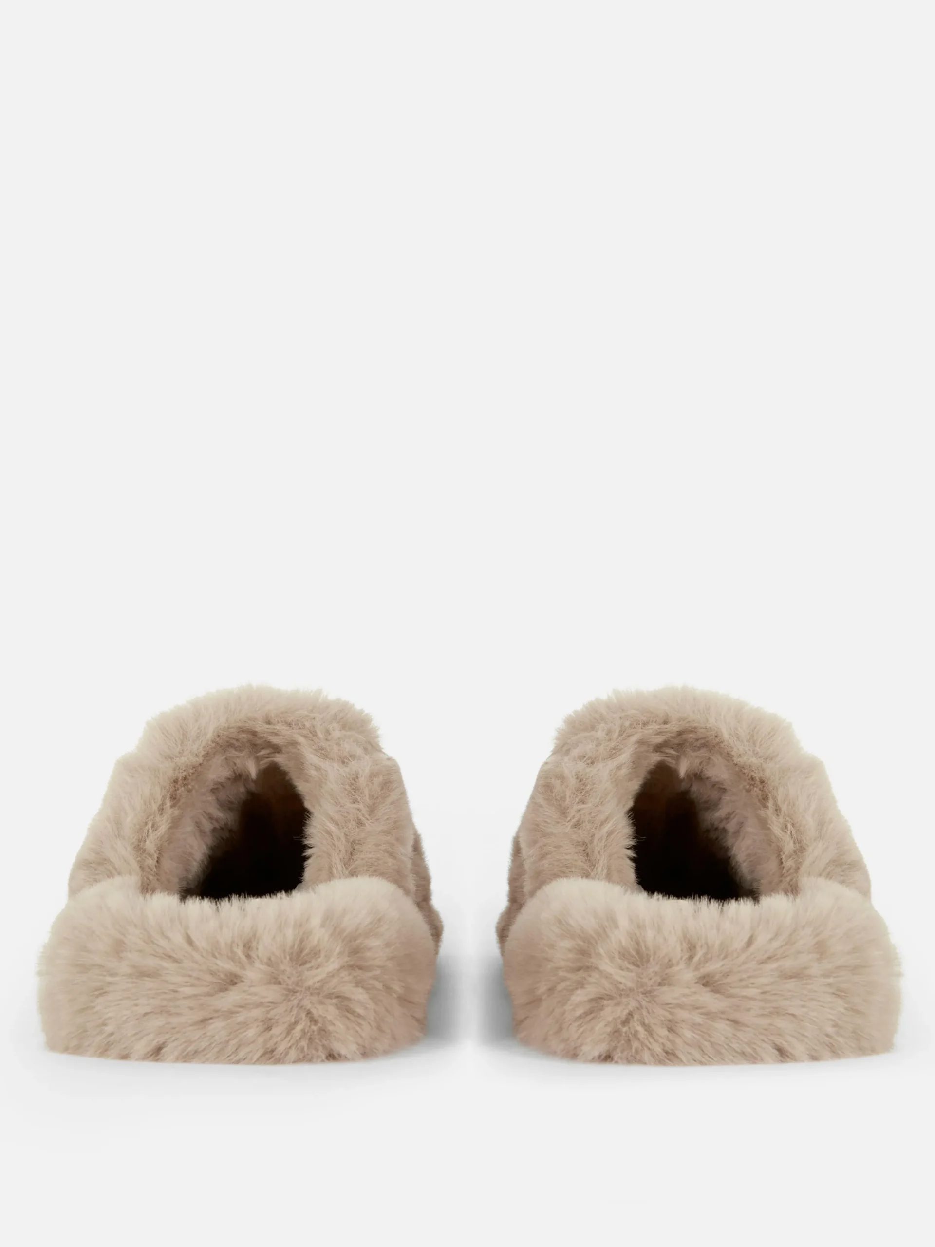 Chaussons|Primark Chaussons En Fausse Fourrure Marron