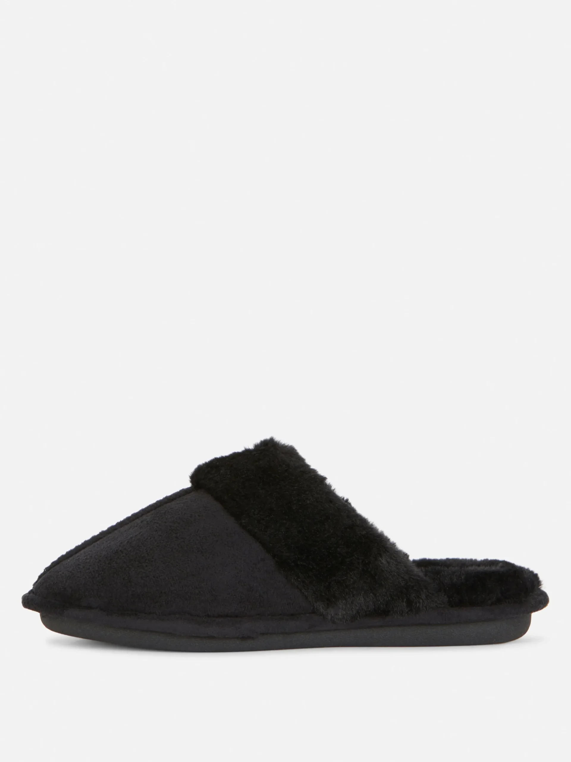 Chaussons|Primark Chaussons En Suédine Noir