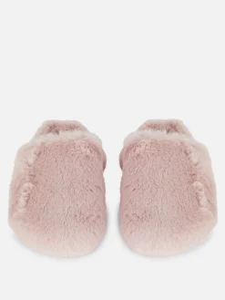 Chaussons|Primark Chaussons Mules Duveteux Rose