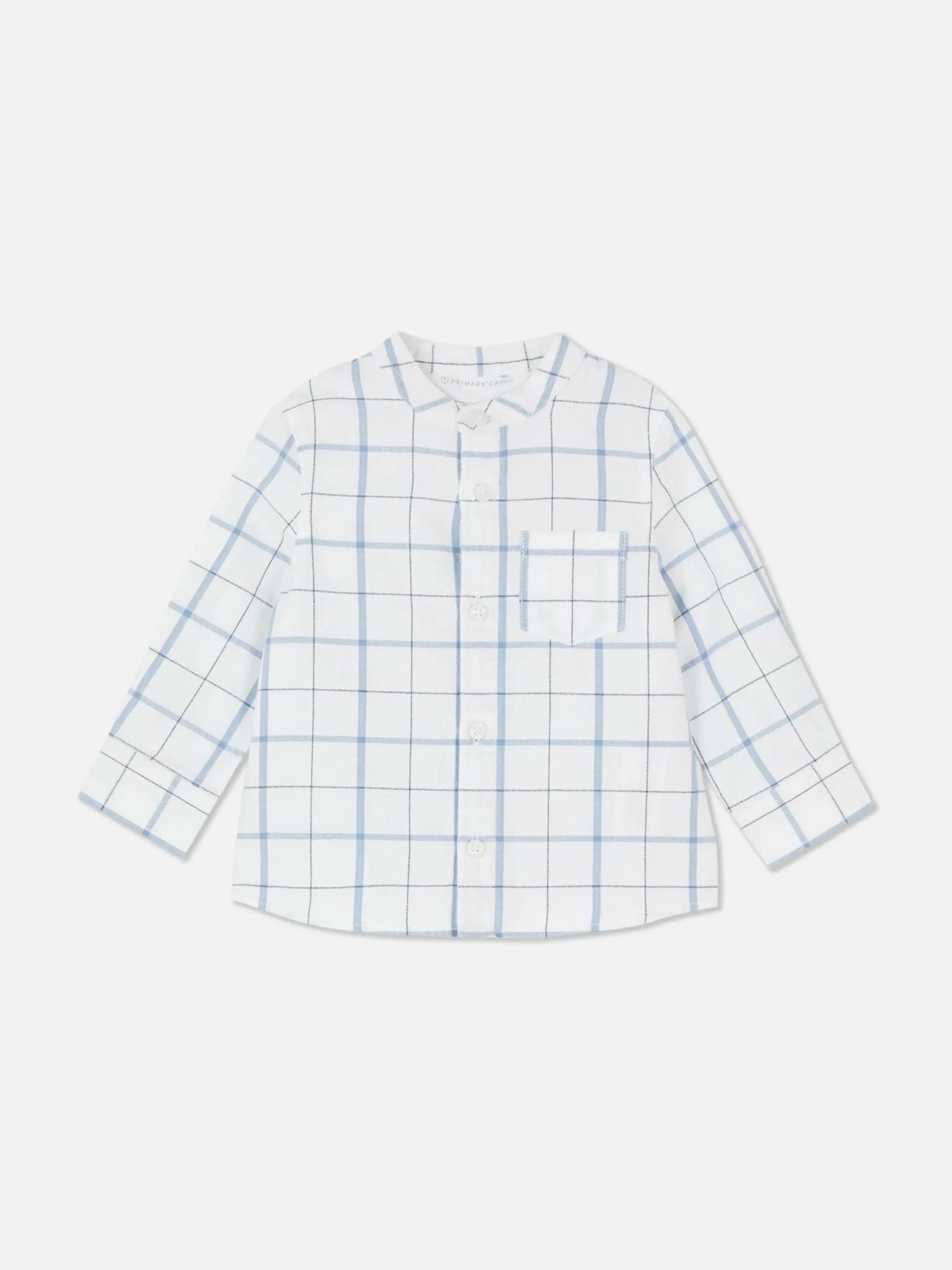 Hauts Et T-Shirts|Primark Chemise à Manches Longues à Carreaux Blanc