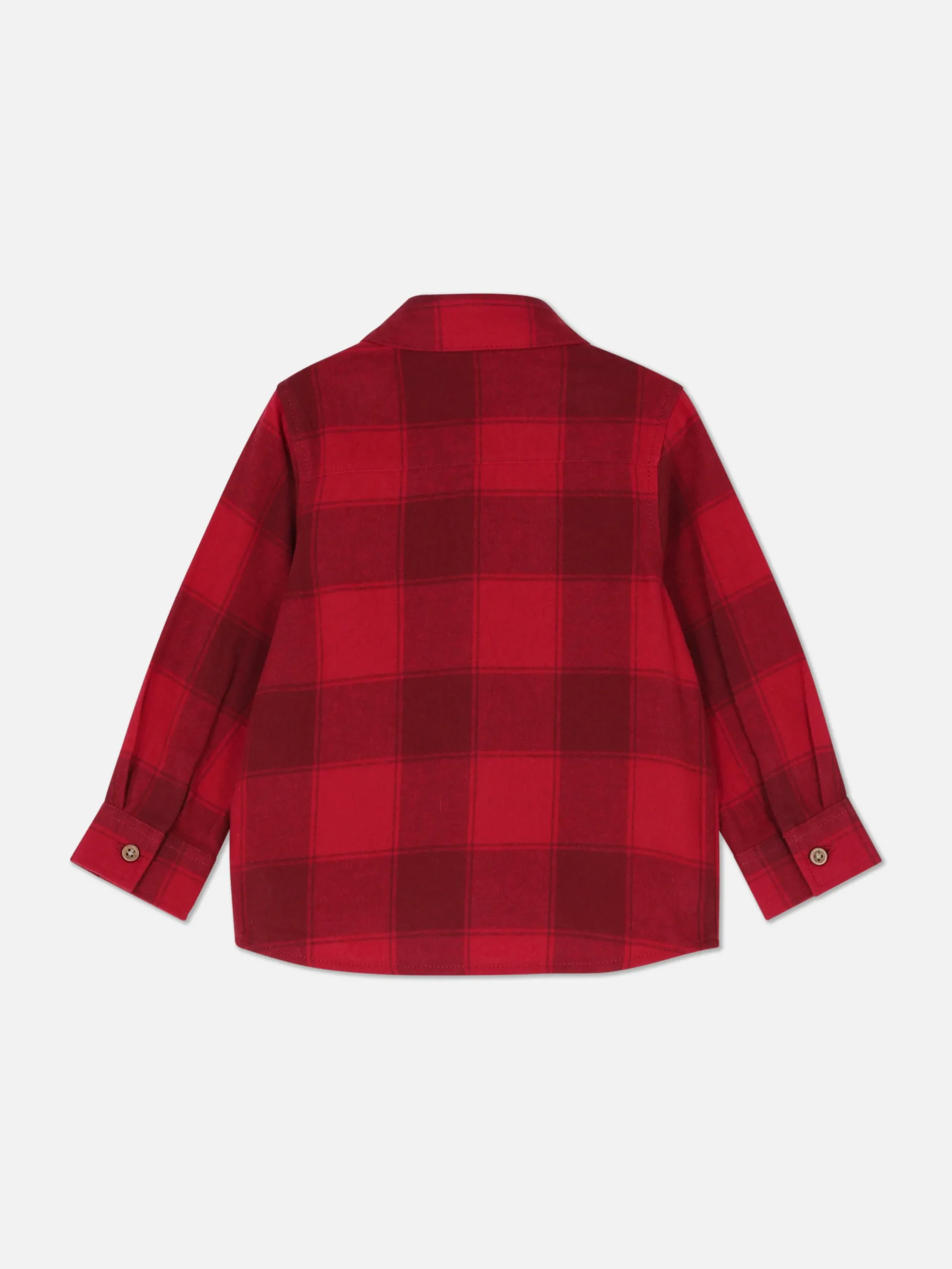 Hauts Et T-Shirts|Primark Chemise à Manches Longues à Carreaux Rouge
