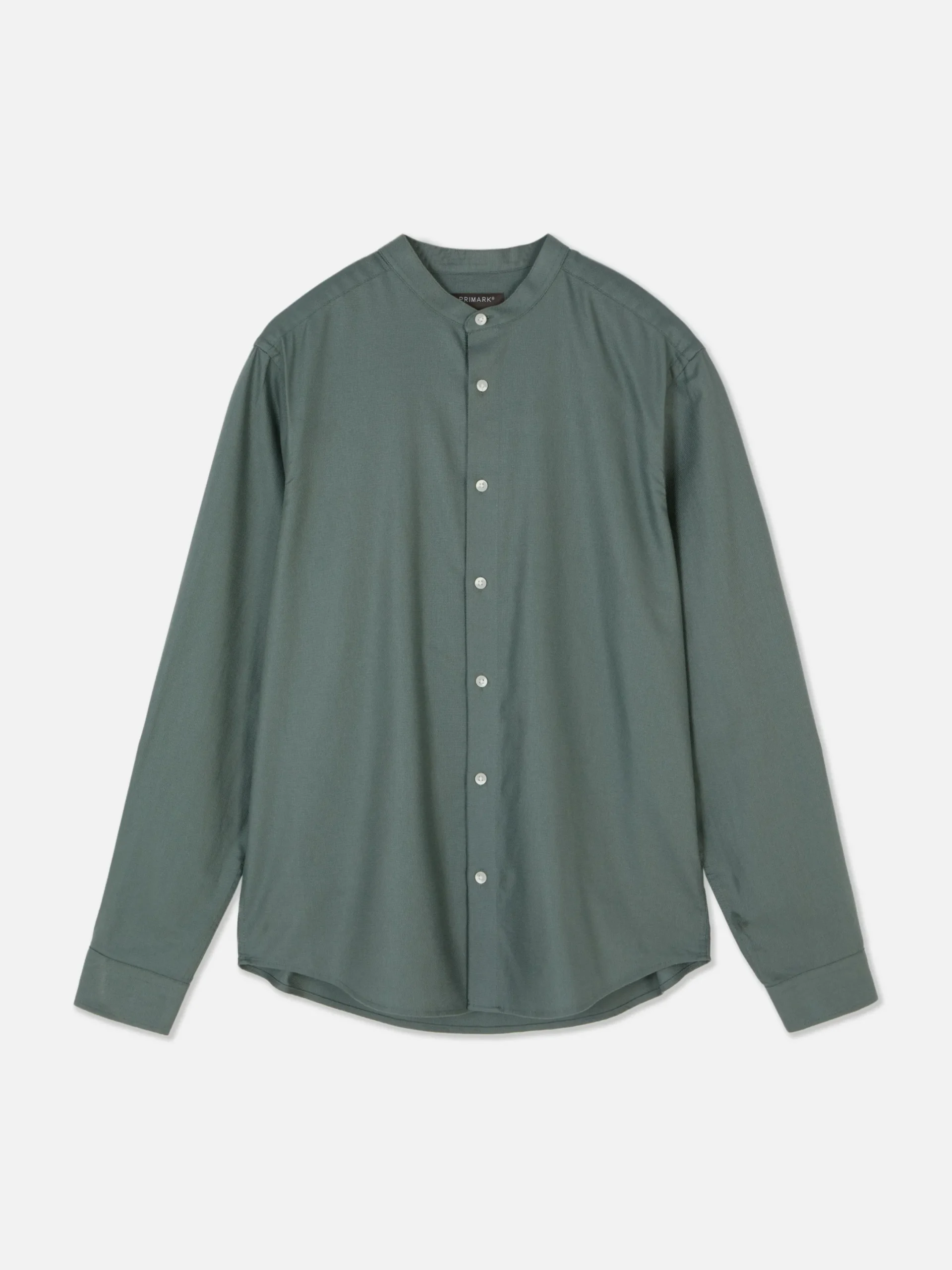 Chemises|Primark Chemise Boutonnée à Manches Retroussées Vert