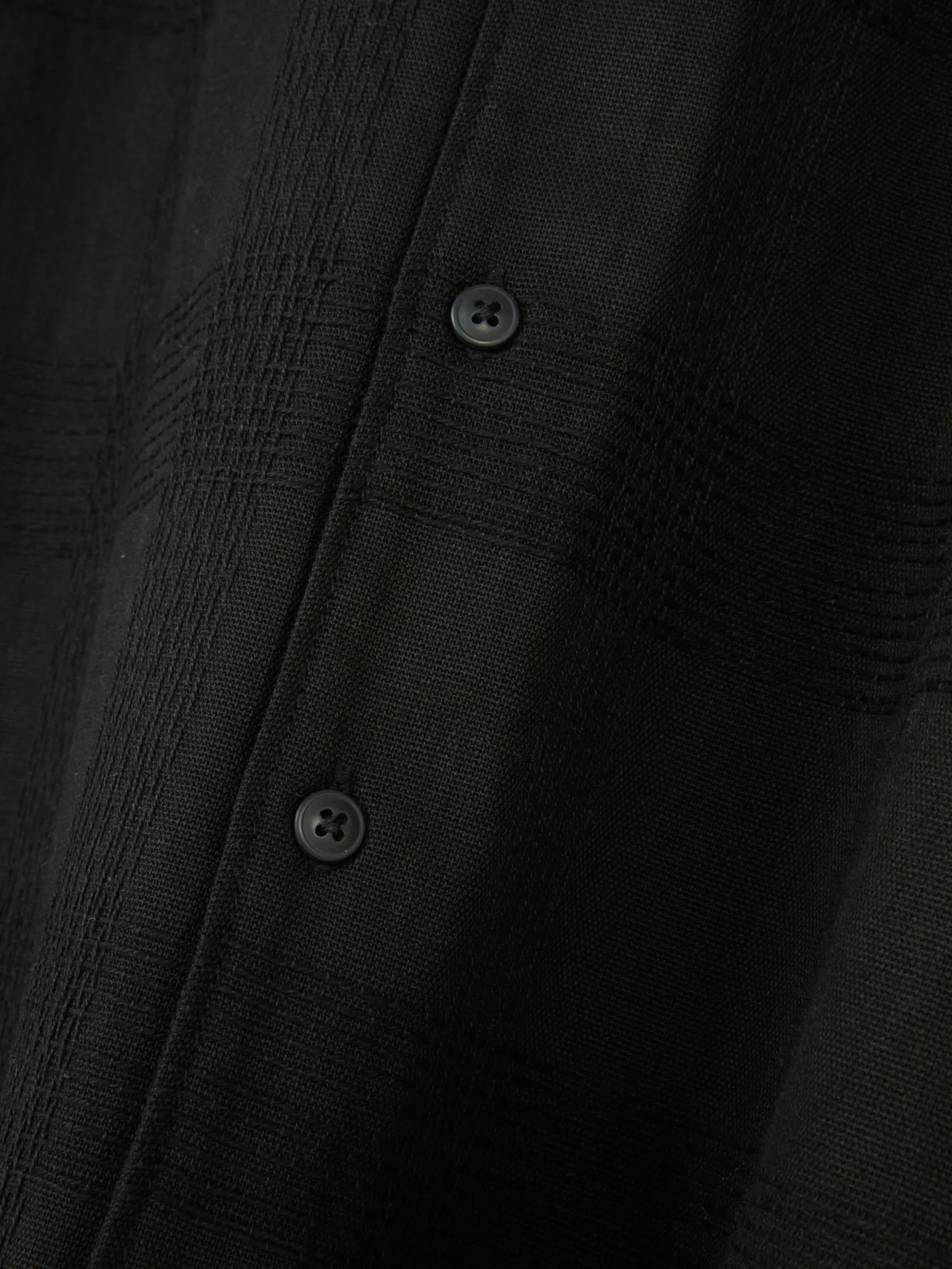 Chemises|Primark Chemise Boutonnée à Manches Courtes Noir