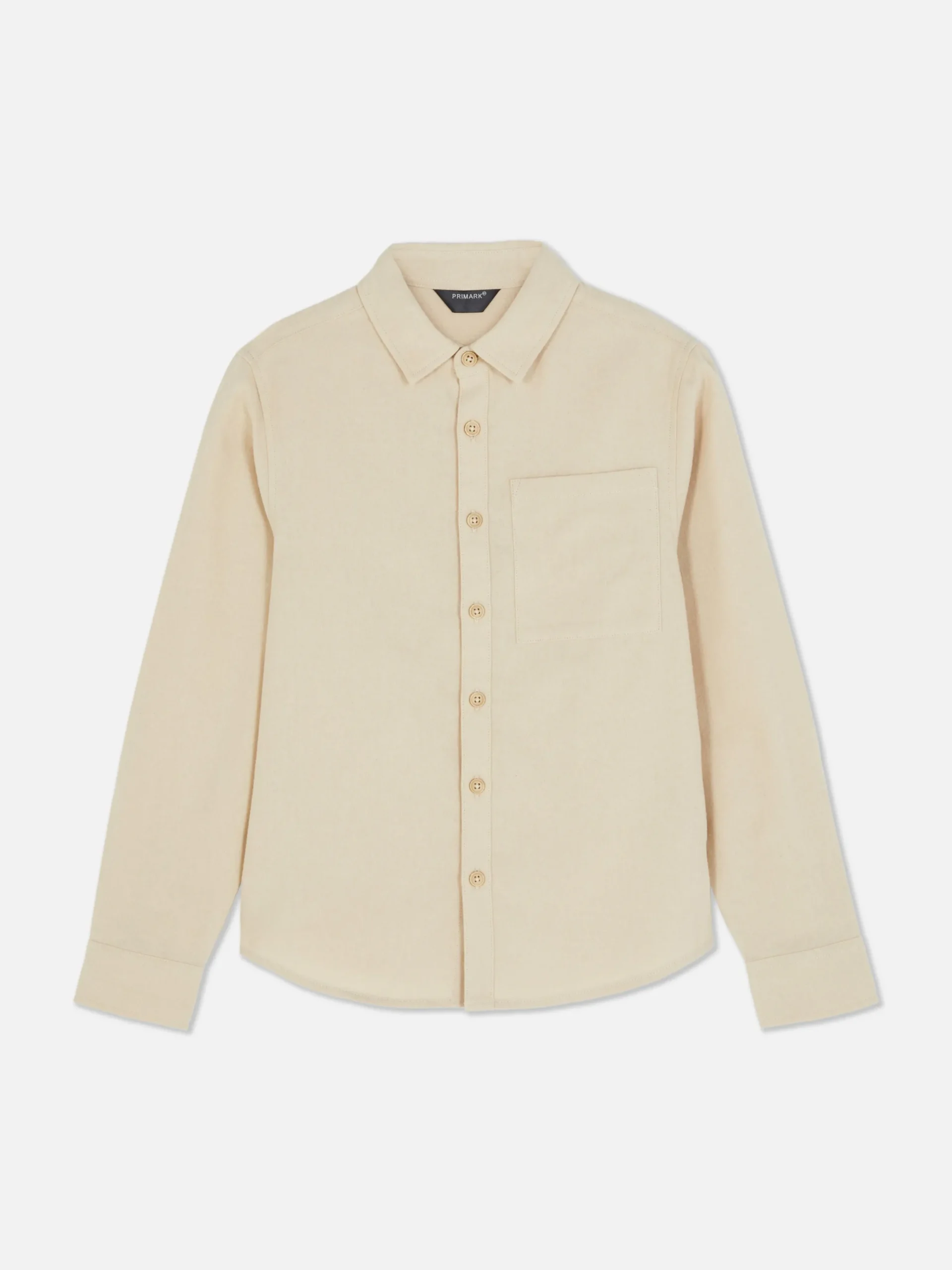 Chemises|Primark Chemise Boutonnée Pour Ado Sable