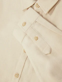 Chemises|Primark Chemise Boutonnée Pour Ado Sable