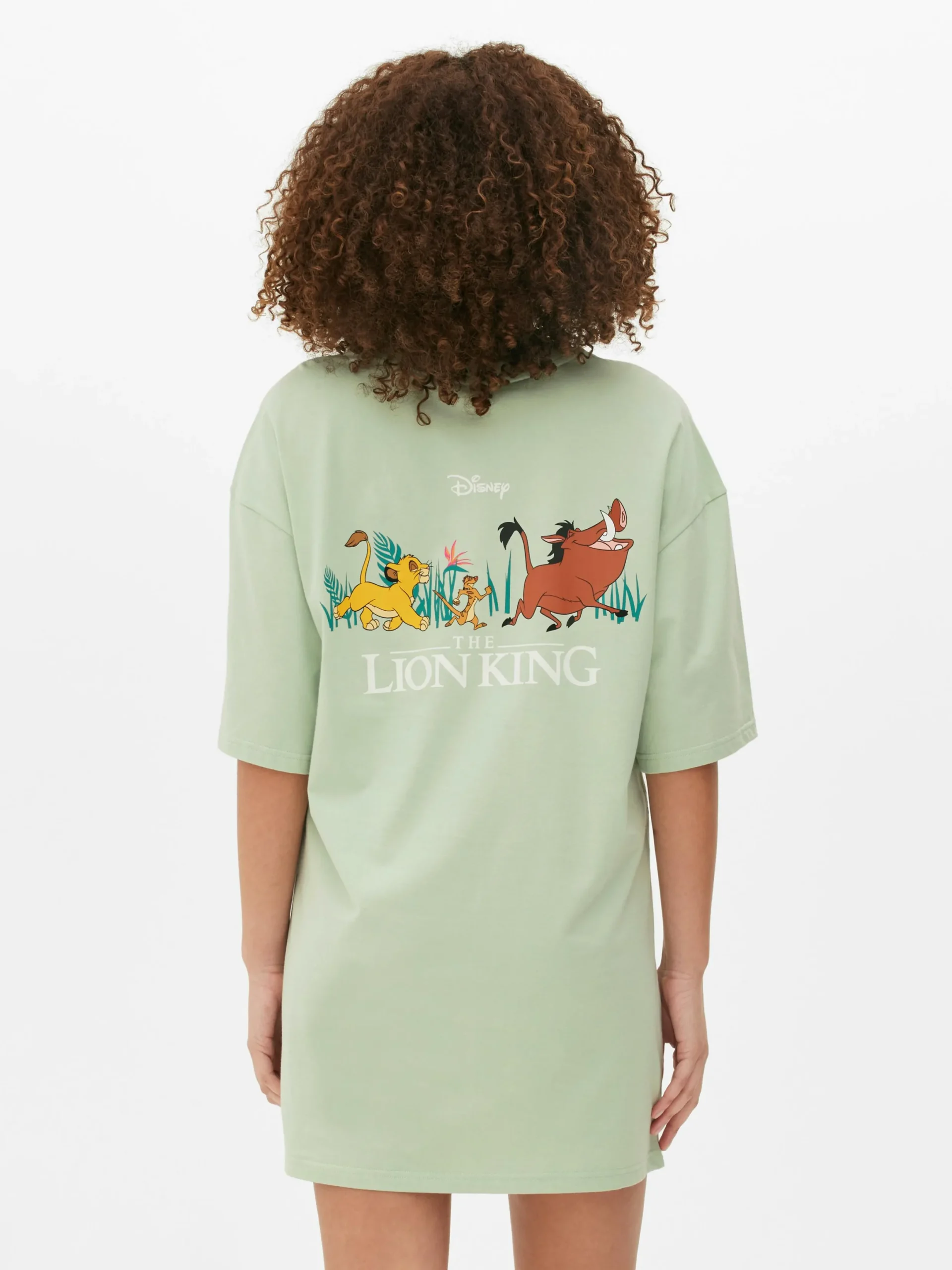Chemises De Nuit Et Nuisettes|Primark Chemise De Nuit Disney Le Roi Lion 30e Anniversaire Vert clair