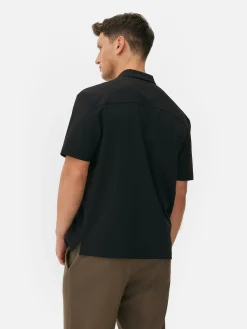 Chemises|Primark Chemise Droite à Manches Courtes Kem Noir