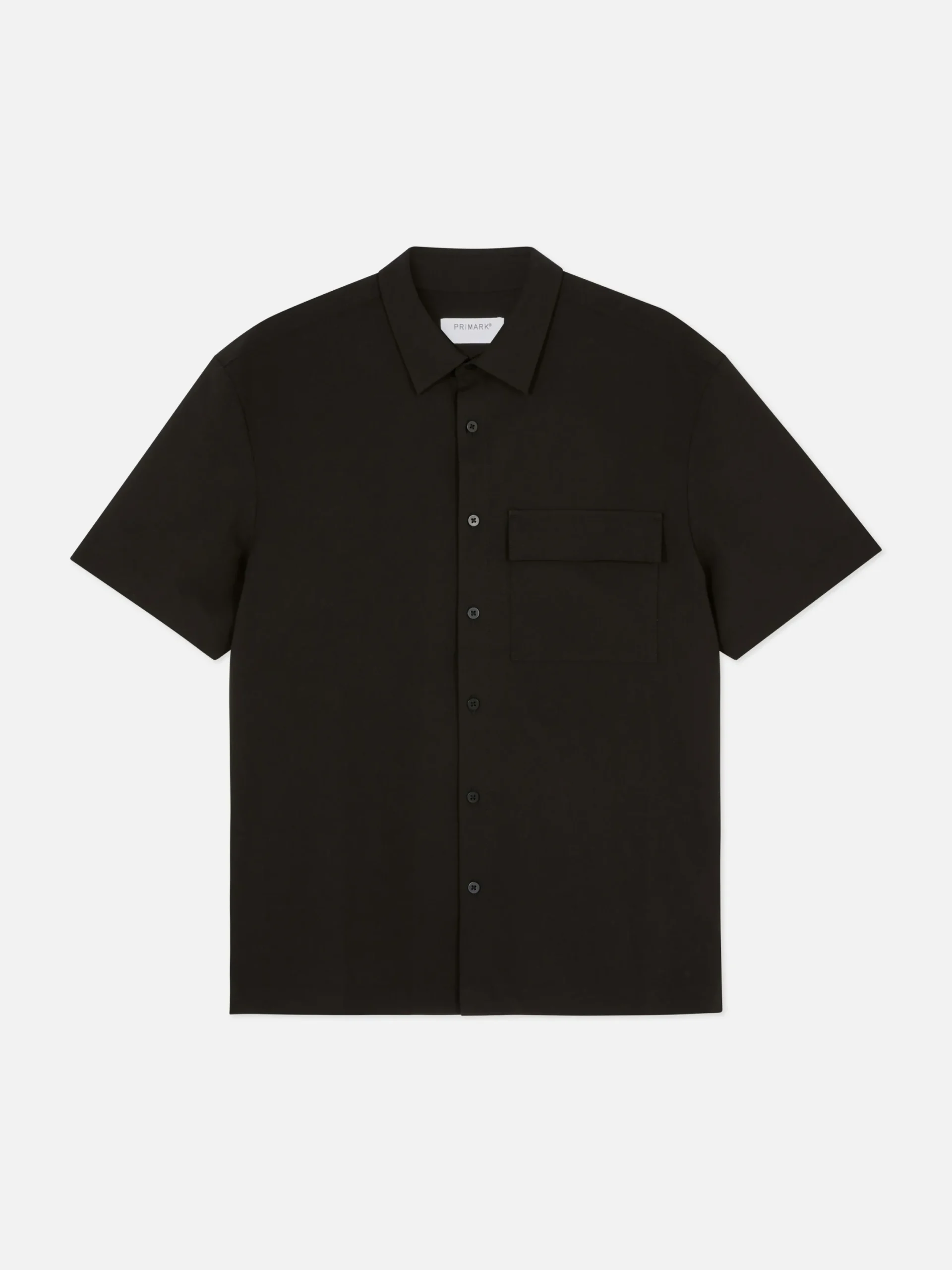 Chemises|Primark Chemise Droite à Manches Courtes Kem Noir