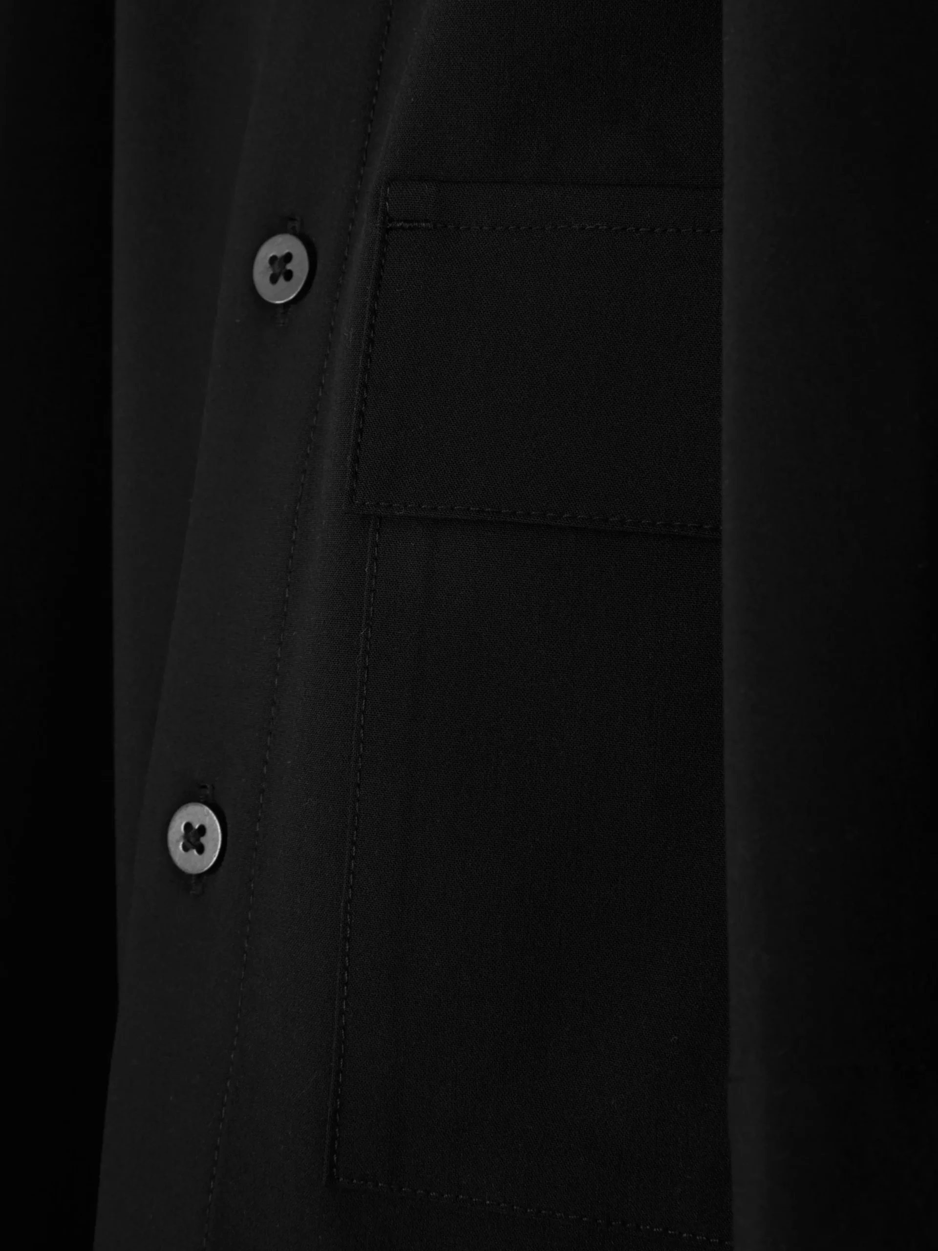 Chemises|Primark Chemise Droite à Manches Courtes Kem Noir
