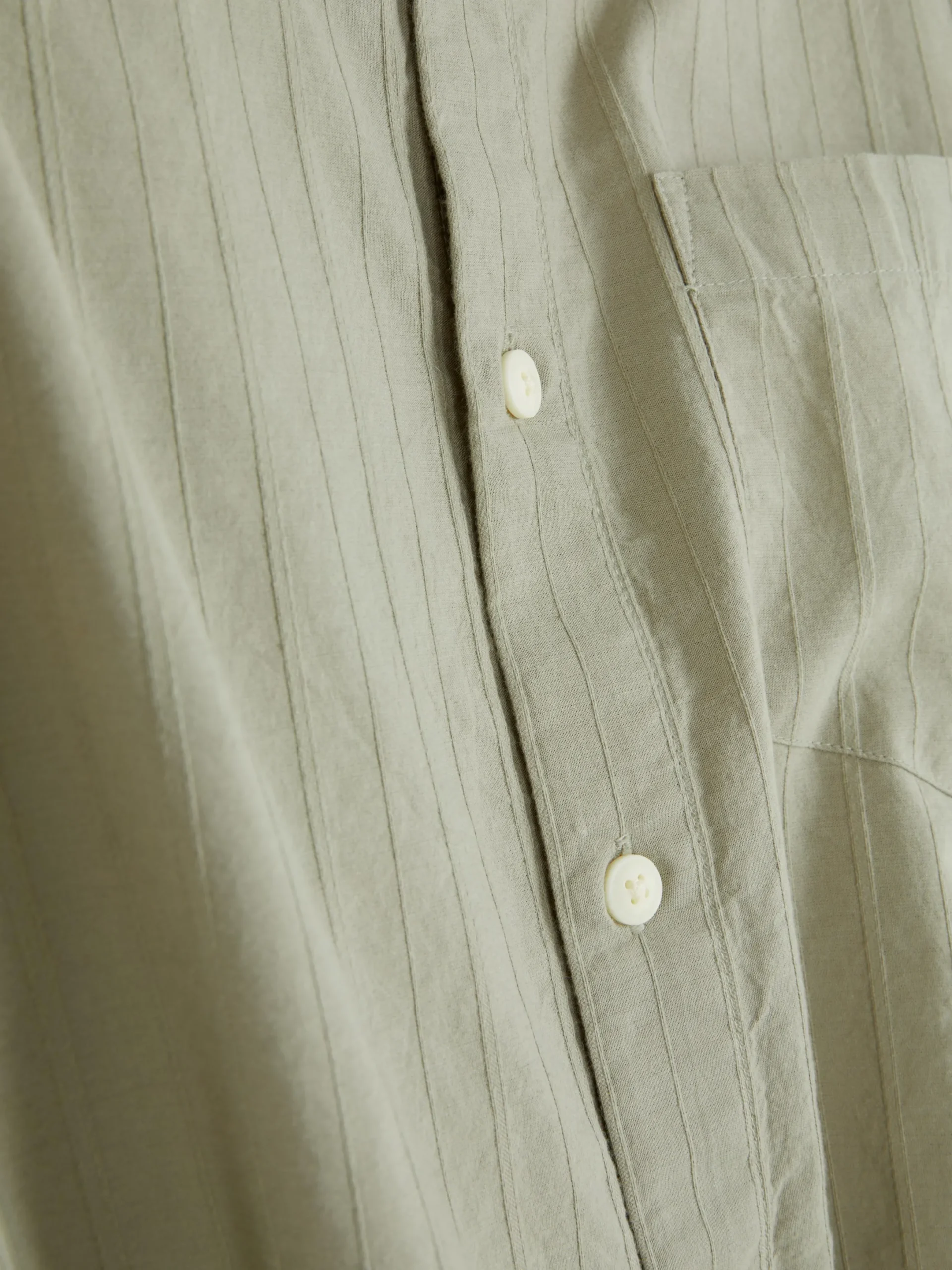 Chemises|Primark Chemise Jacquard à Manches Longues Vert
