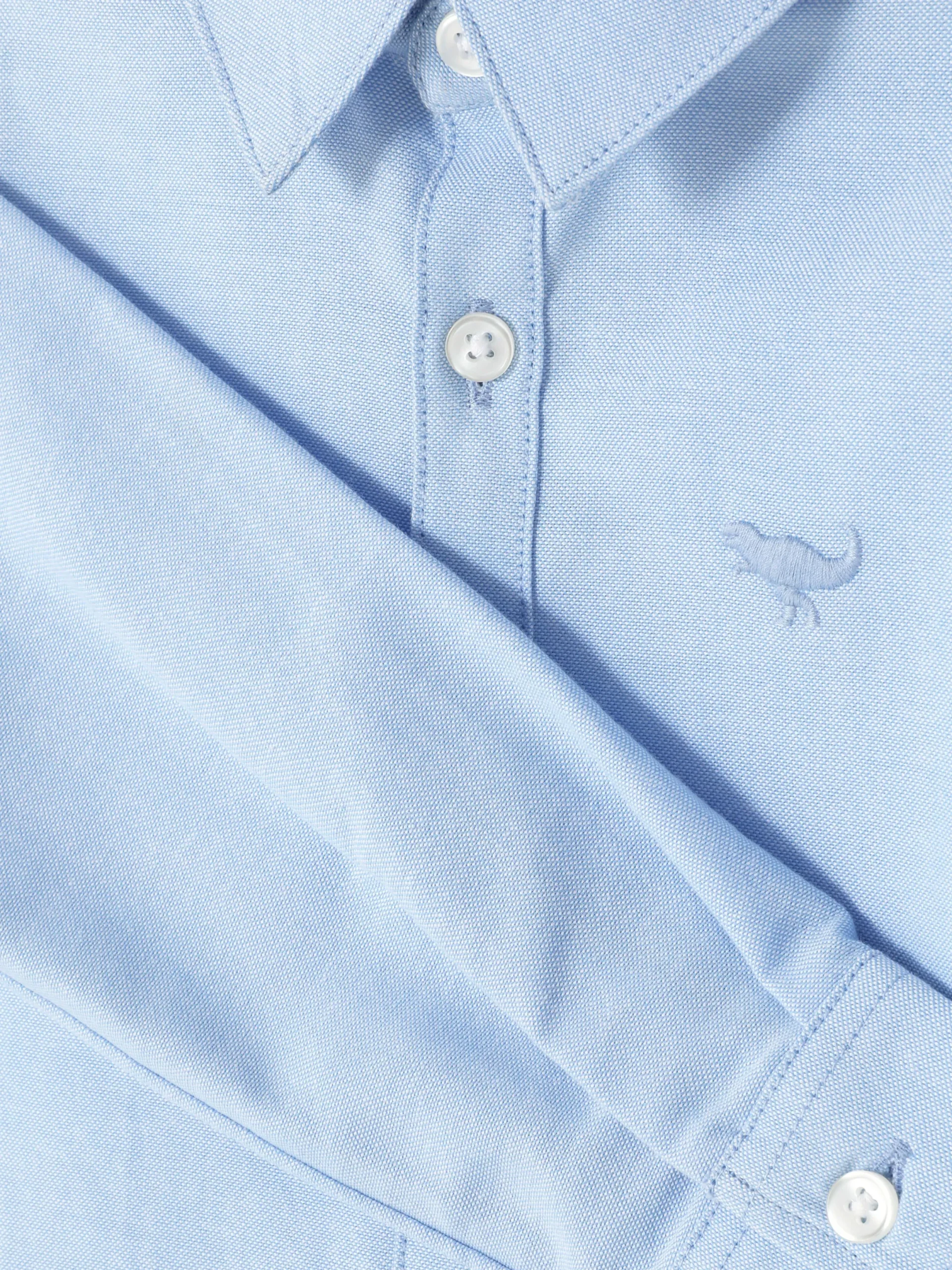 Hauts Et T-Shirts|Primark Chemise Oxford à Boutons Bleu