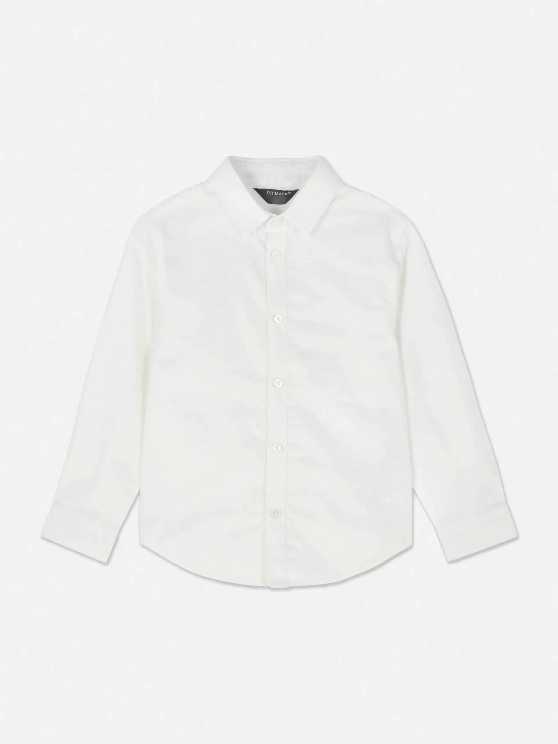 Chemises|Primark Chemise Oxford à Manches Longues Garçon Blanc