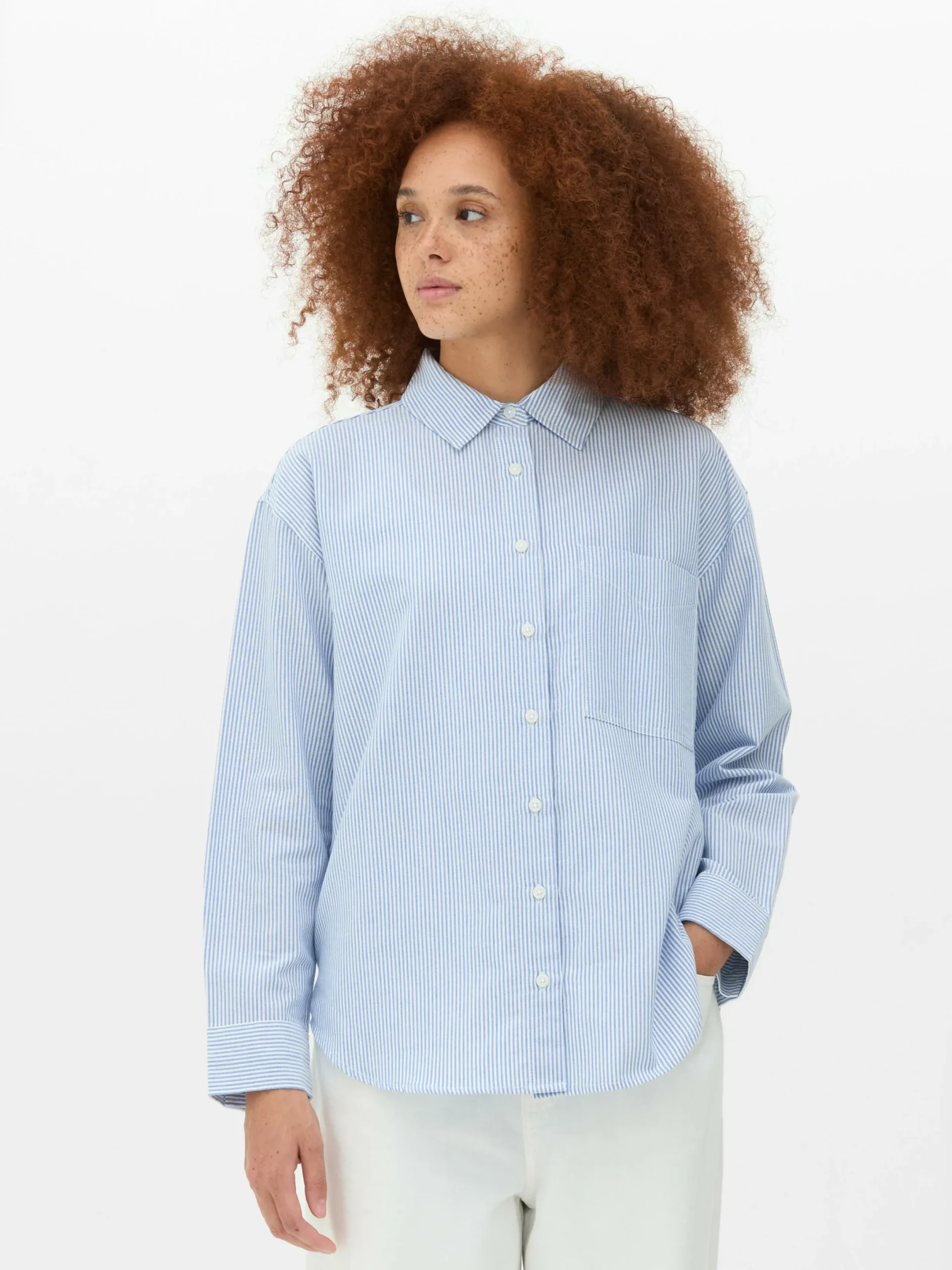 Chemises Et Blouses|Primark Chemise Oxford à Rayures Multicolore