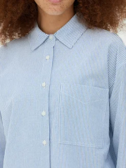 Chemises Et Blouses|Primark Chemise Oxford à Rayures Multicolore