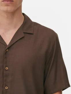 Chemises|Primark Chemise Texturée à Manches Courtes Marron
