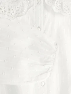 Chemises Et Blouses|Primark Chemisier à Pois Blanc