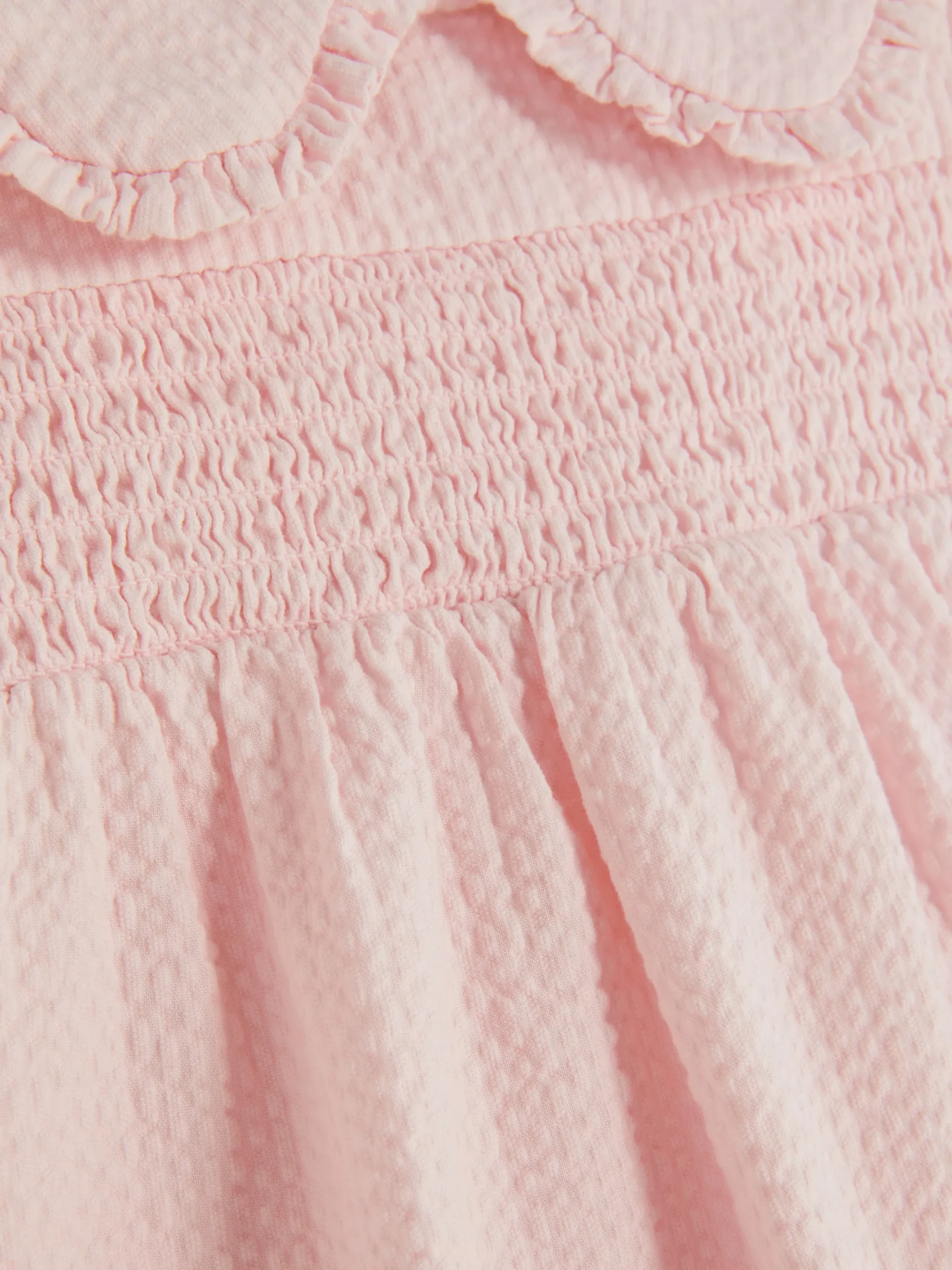 Hauts Et T-Shirts|Primark Chemisier Froncé à Col Rose clair