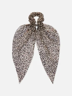 Accessoires Cheveux|Primark Chouchou Long Léopard Marron
