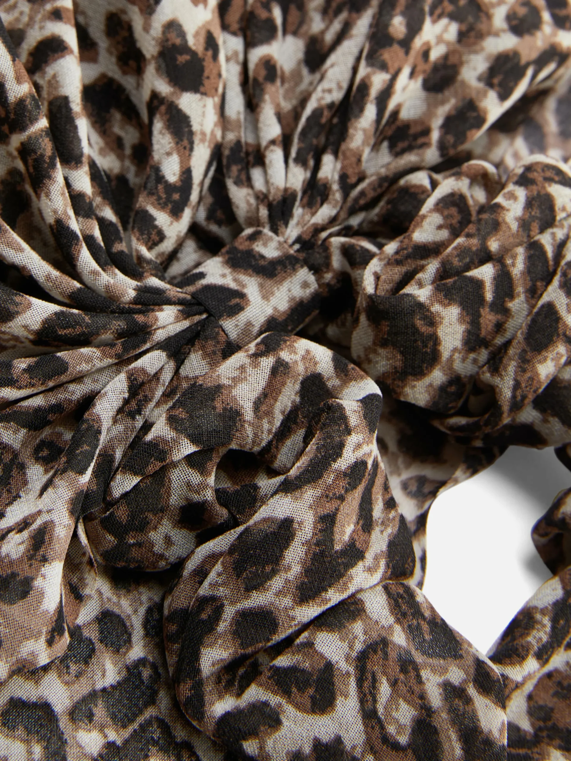 Accessoires Cheveux|Primark Chouchou Long Léopard Marron