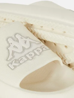 Tongs Et Claquettes|Primark Claquettes à Logo Kappa X Écru