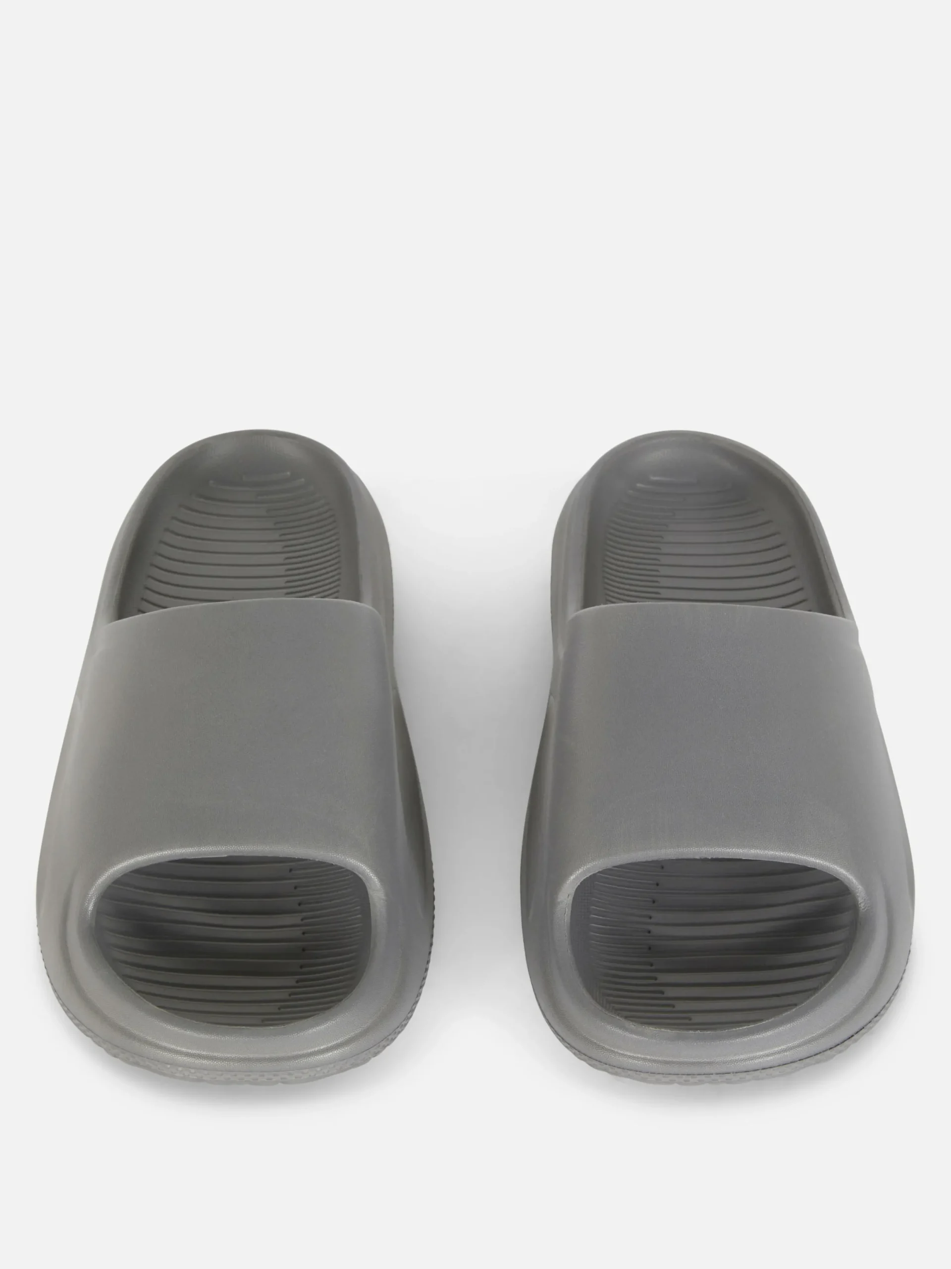 Sandales Et Claquettes|Primark Claquettes De Piscine à Plateforme Gris