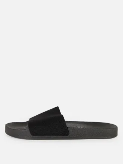 Tongs Et Claquettes|Primark Claquettes De Piscine Avec Bride En Crochet Noir