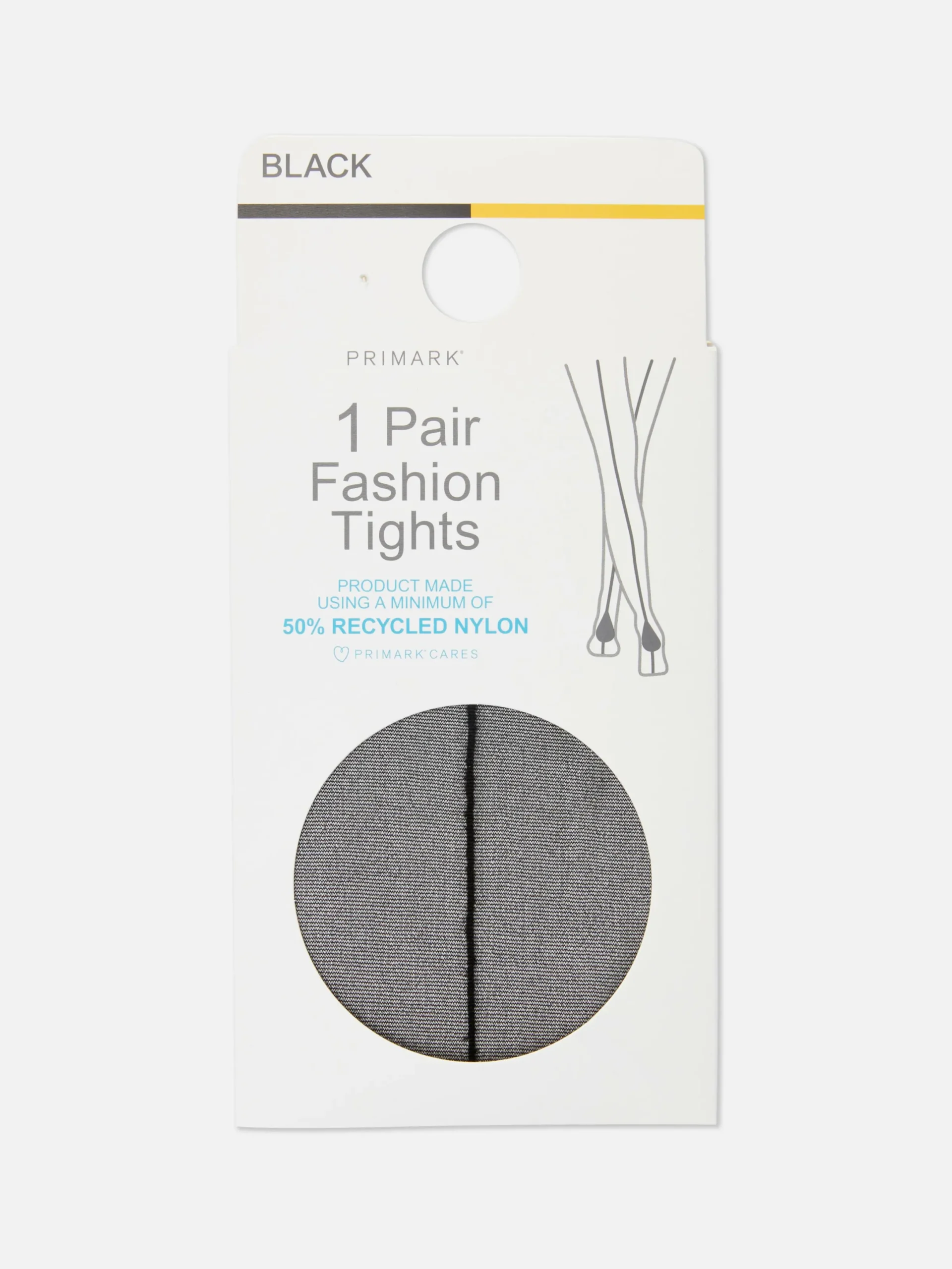 Collants|Primark Collants Tendance Avec Couture Arrière Noir