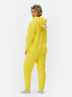 Sweat À Capuche Et Combinaison|Primark Combinaison à Motif Personnage 1, Rue Sésame Pour Femme Jaune