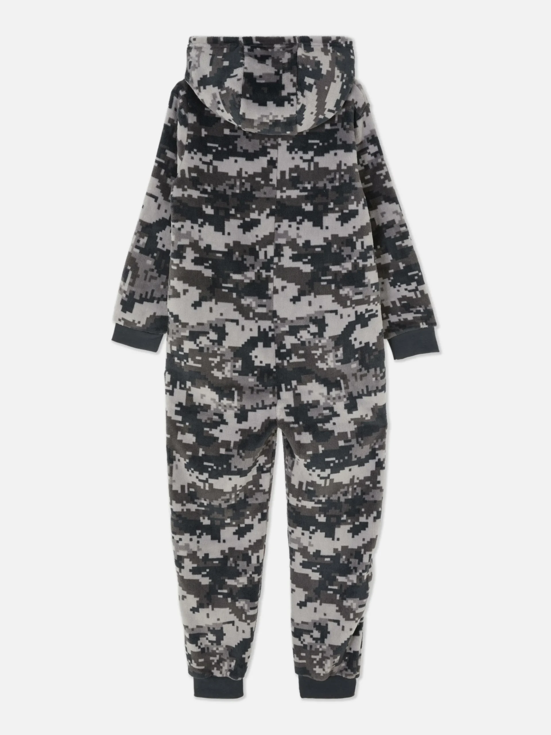 Sweat À Capuche Et Combinaison|Primark Combinaison Camouflage Zippée Gris