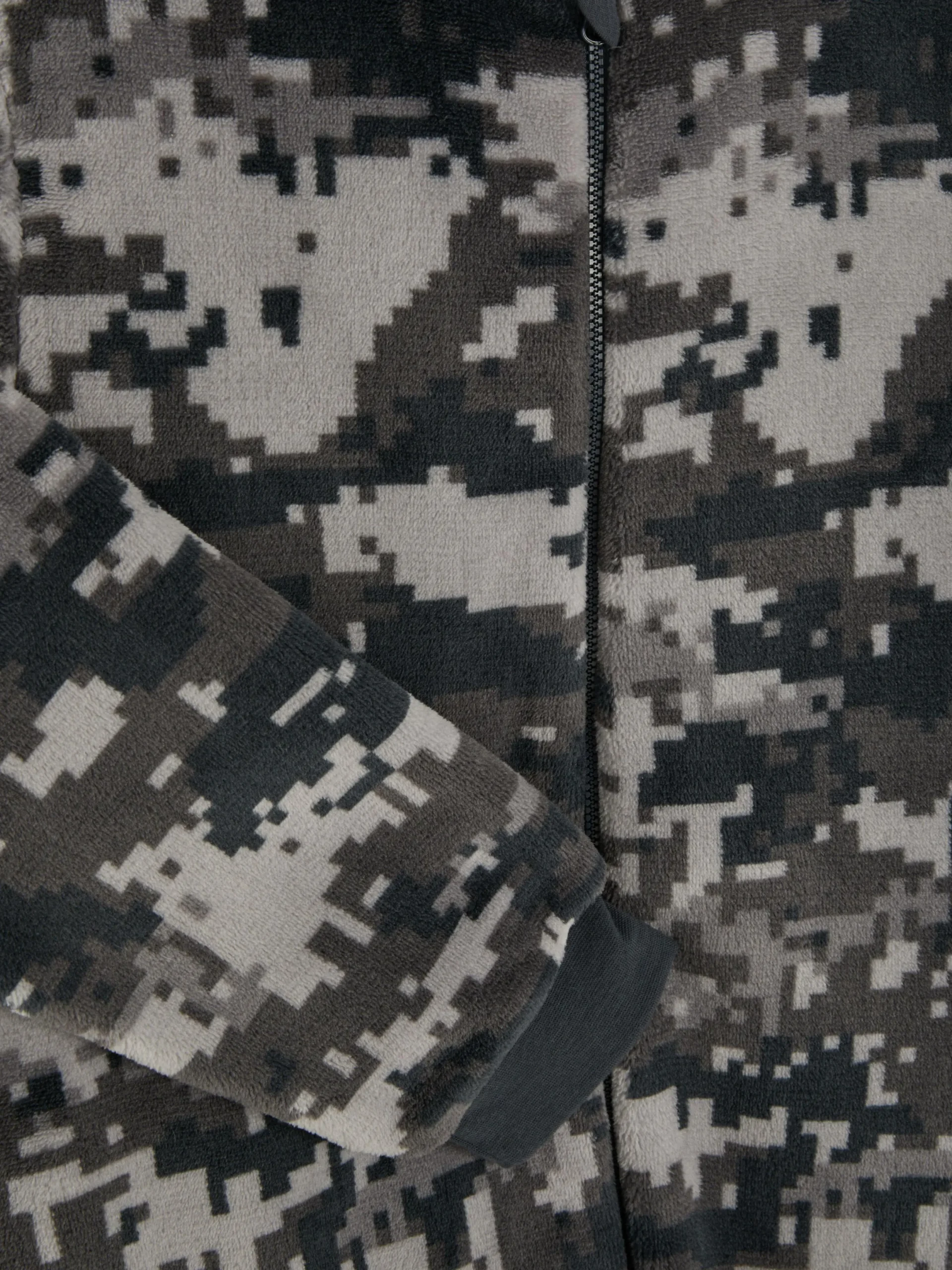 Sweat À Capuche Et Combinaison|Primark Combinaison Camouflage Zippée Gris