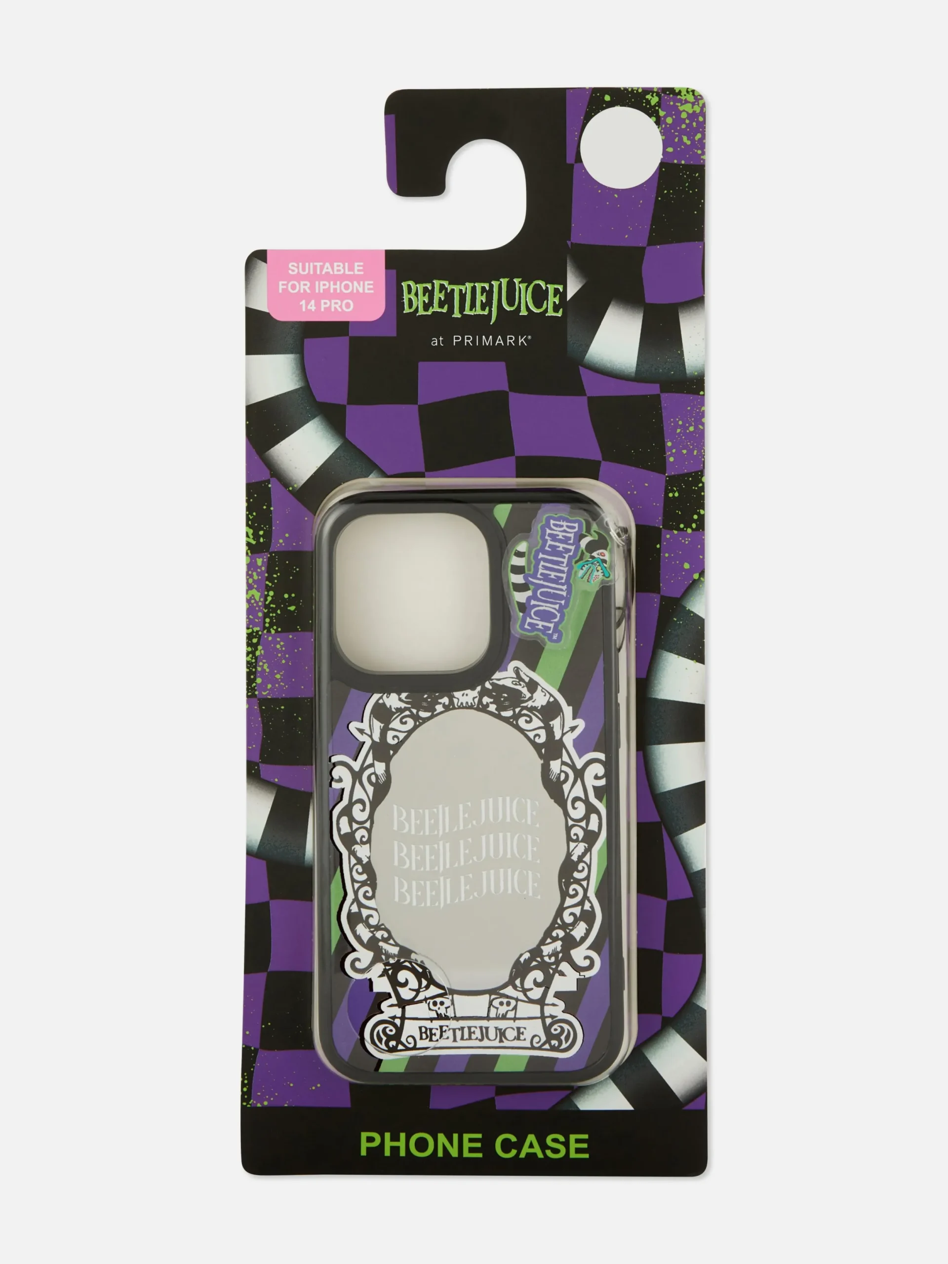 Beetlejuice|Coques De Téléphone|Primark Coque Pour Téléphone Beetlejuice Noir