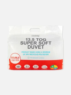 Couettes Et Oreillers|Primark Couette Double Ultra-douce 13,5 Tog Blanc