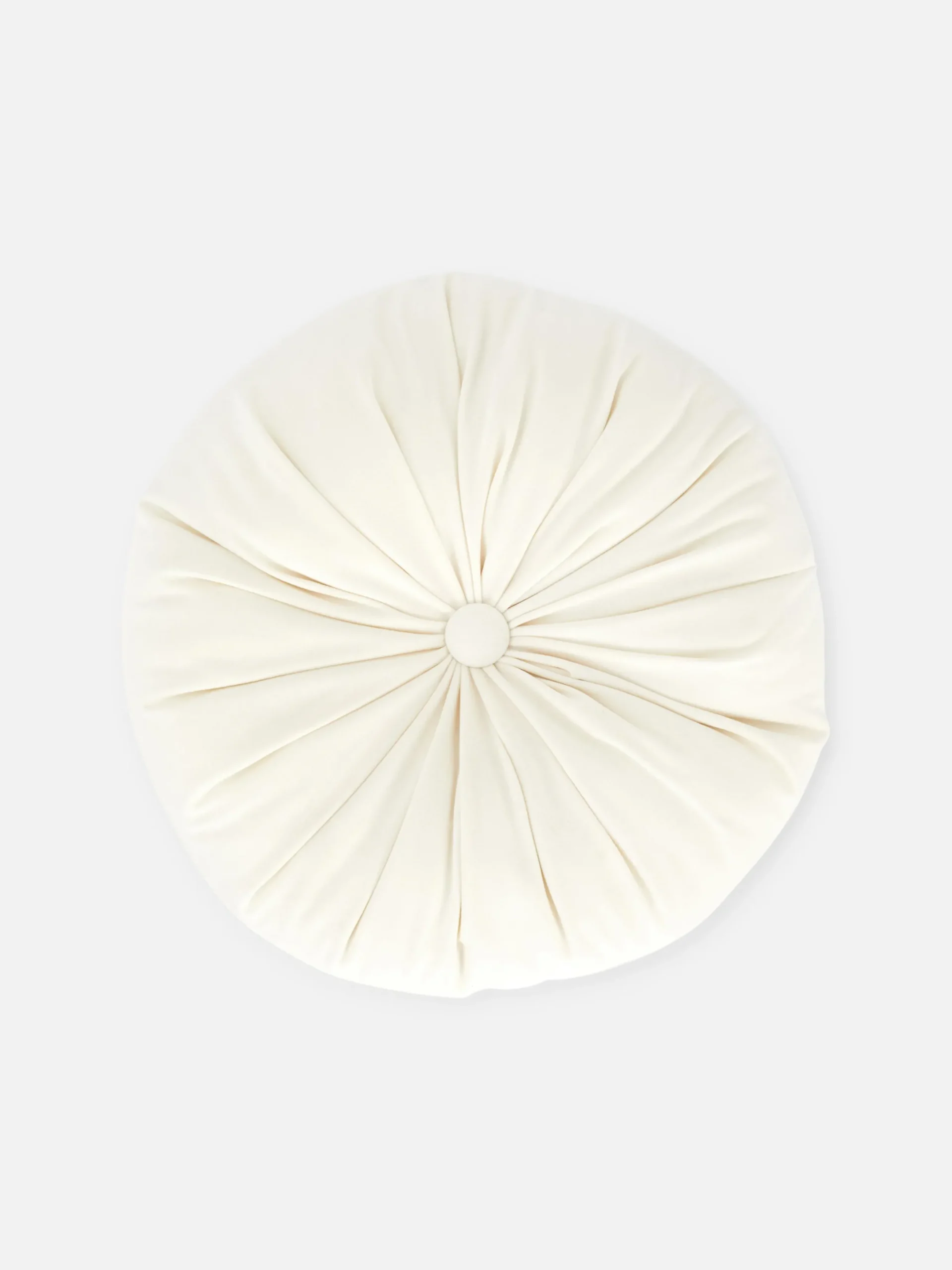 Coussins Et Housses De Coussins|Primark Coussin à Bouton Rond Crème