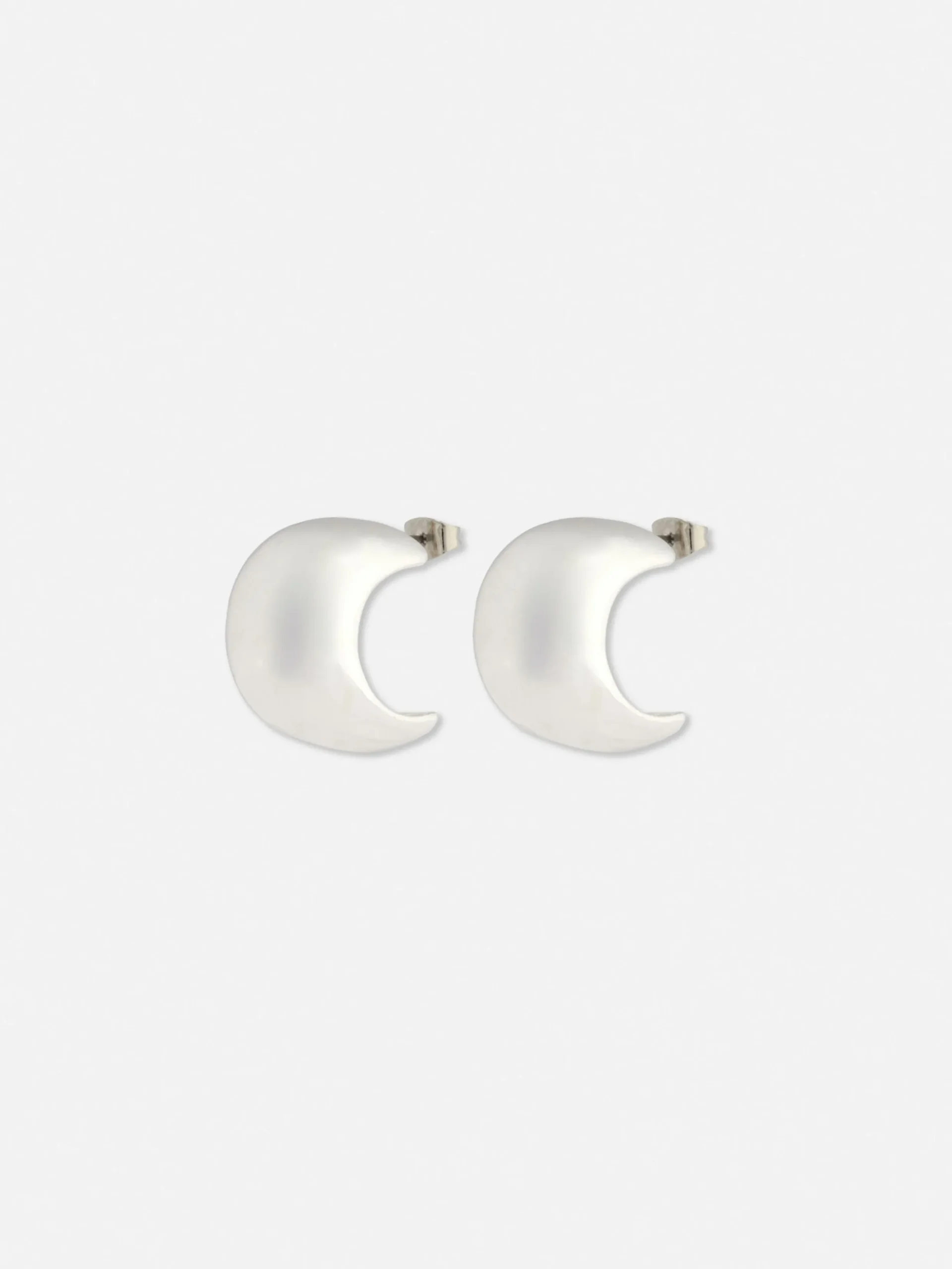 Bijoux|Primark Créoles Demi-cercle épaisses Blanc