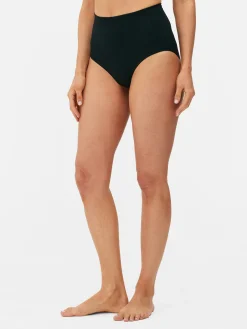 Sous-Vêtements Gainants|Primark Culotte Taille Haute Amincissante Sans Coutures Noir