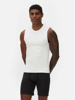 Sous-Vêtements|Hauts Et T-Shirts|Primark Débardeur Sans Manches Blanc