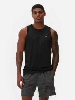 Vêtements De Sport|Hauts Et T-Shirts|Primark Débardeur Sport à Col Rond Noir