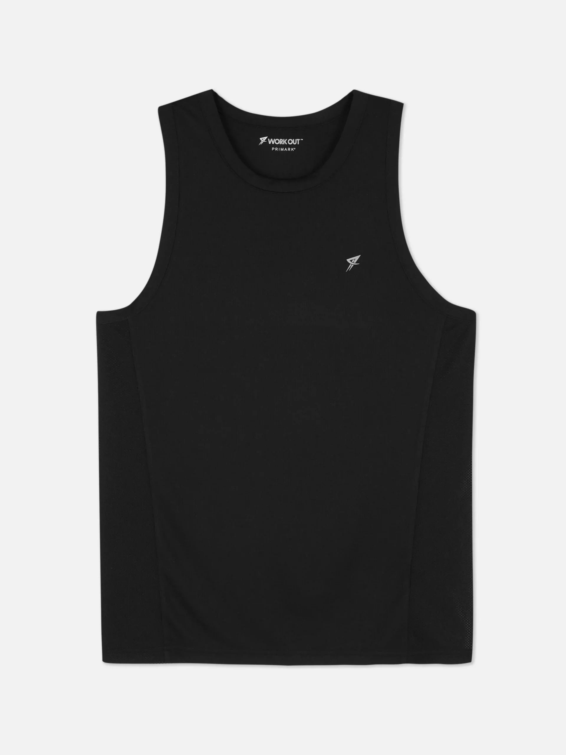 Vêtements De Sport|Hauts Et T-Shirts|Primark Débardeur Sport à Col Rond Noir
