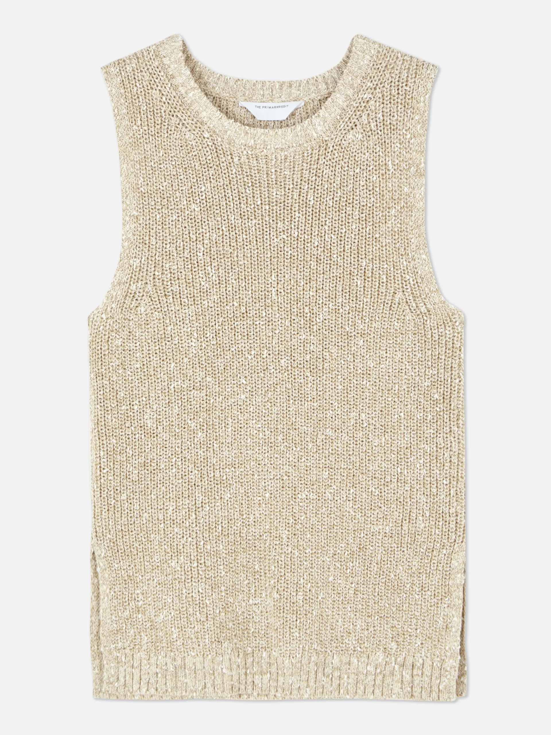 Hauts Et T-Shirts|Primark Débardeur Tricoté The Edit Écru